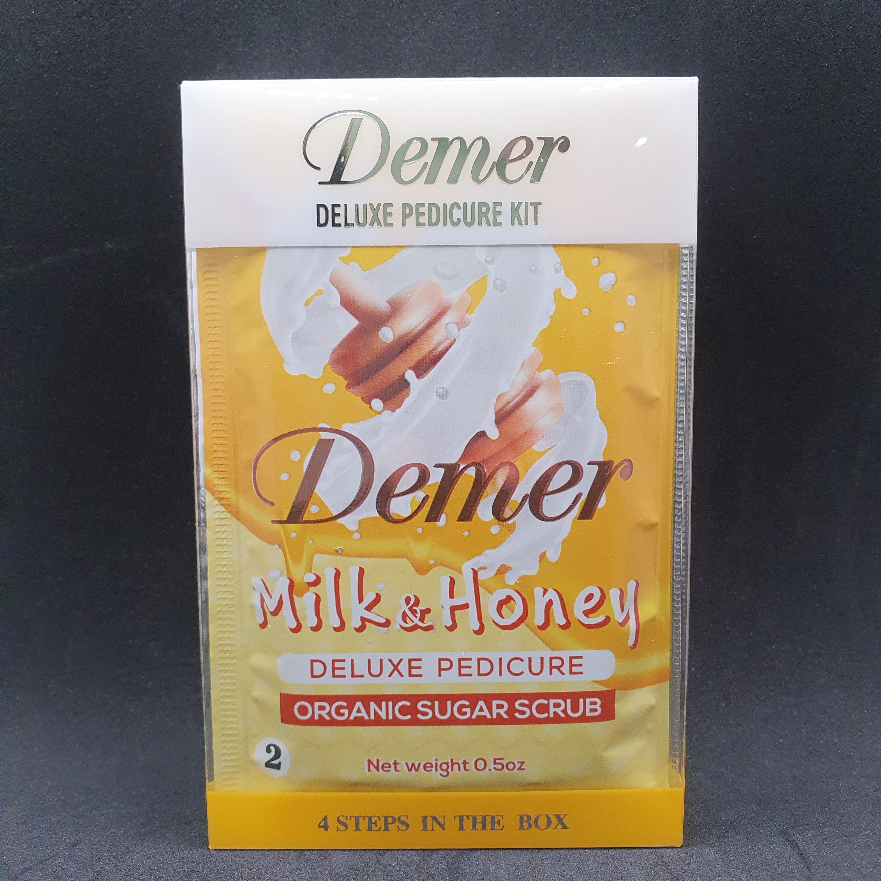 Demer Deluxe Pedicure Kit Milk And Honey 8084