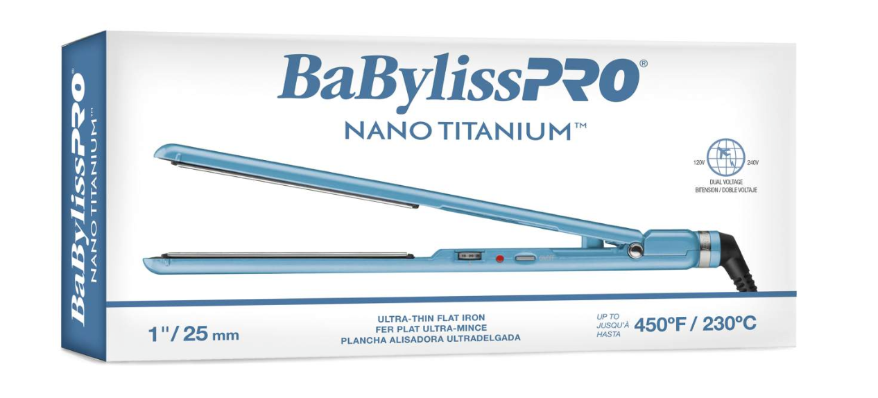 Fashion Babyliss Pro Nano Titanium Flat