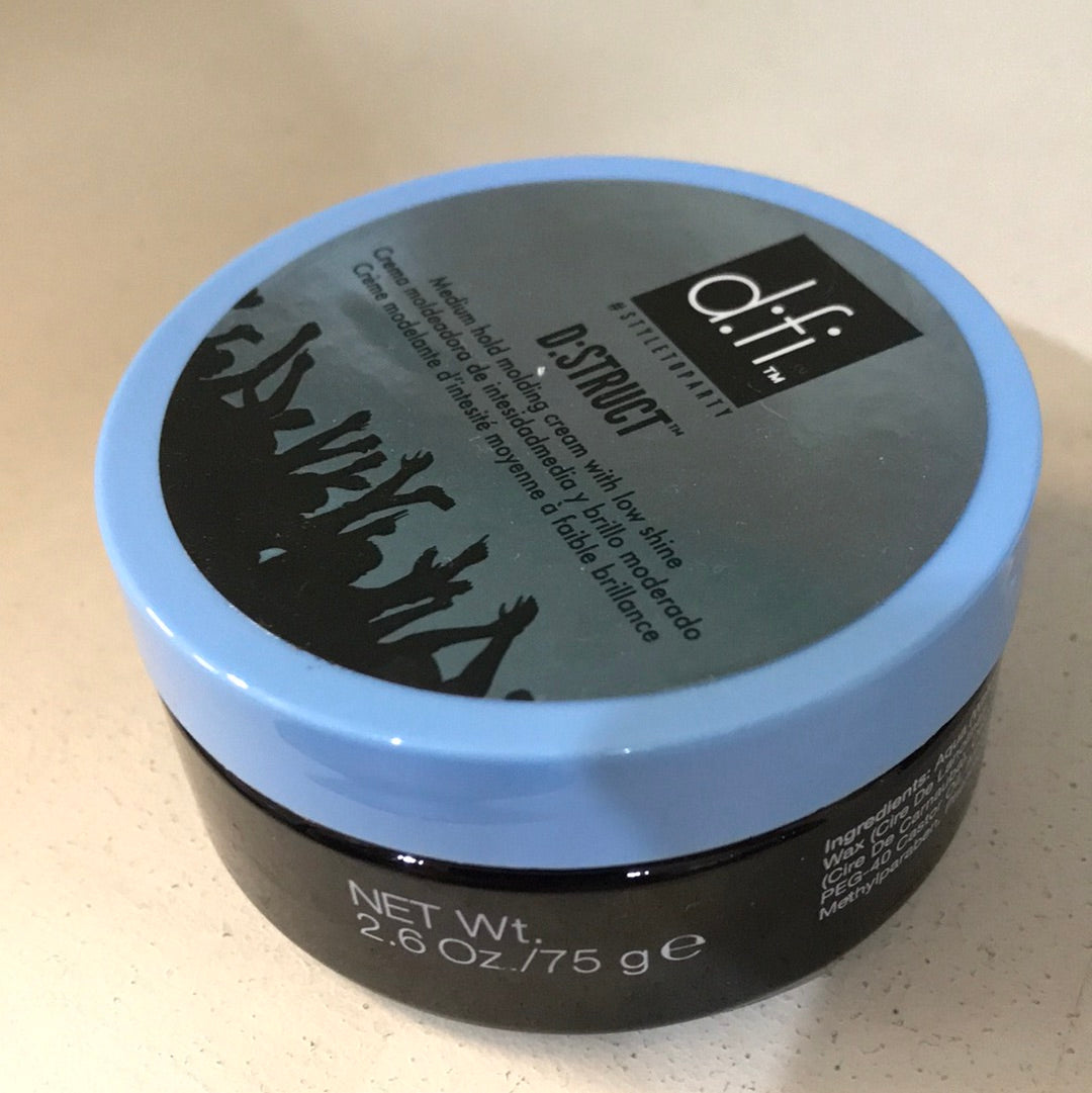 D:fi D:Sculpt High Hold Hair Cream 75g (Packaging may vary)