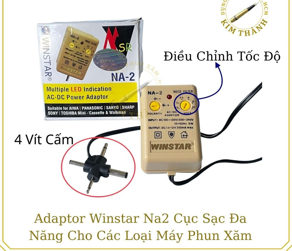 VIET WINSTAR MULTIPLE AC-DC POWER ADAPTER