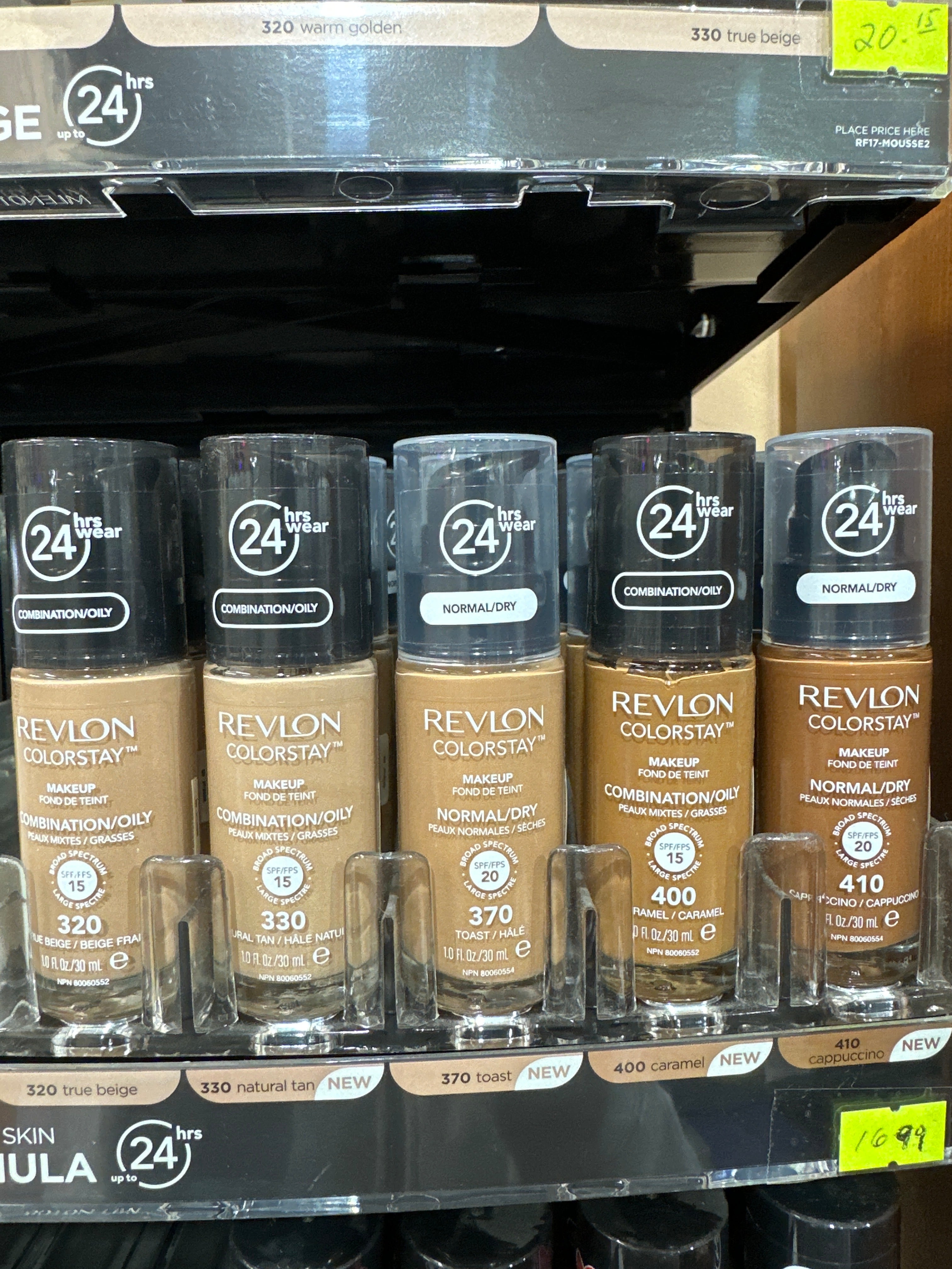 REVLON COLORSTAY MAKEUP COMBINATION/OILY