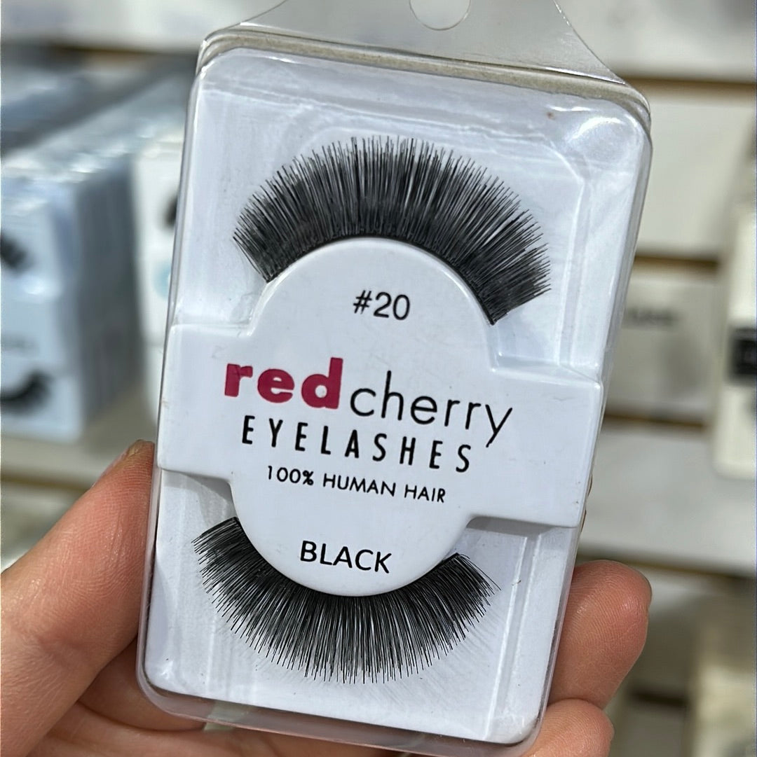 JBS-RED 20 RED CHERRY EYELASHES #20