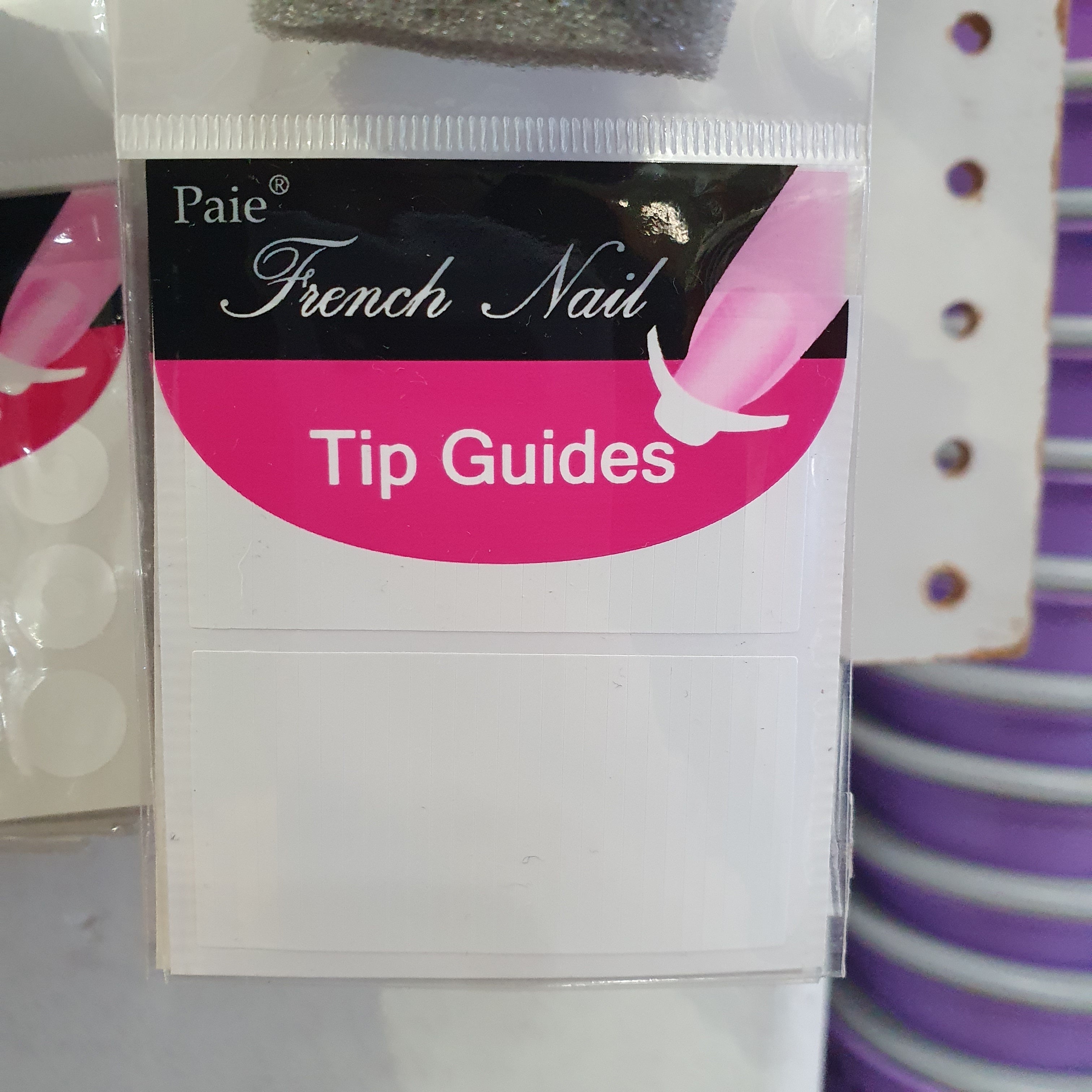 PAIE FRENCH NAIL TIP GUIDE-28/pk