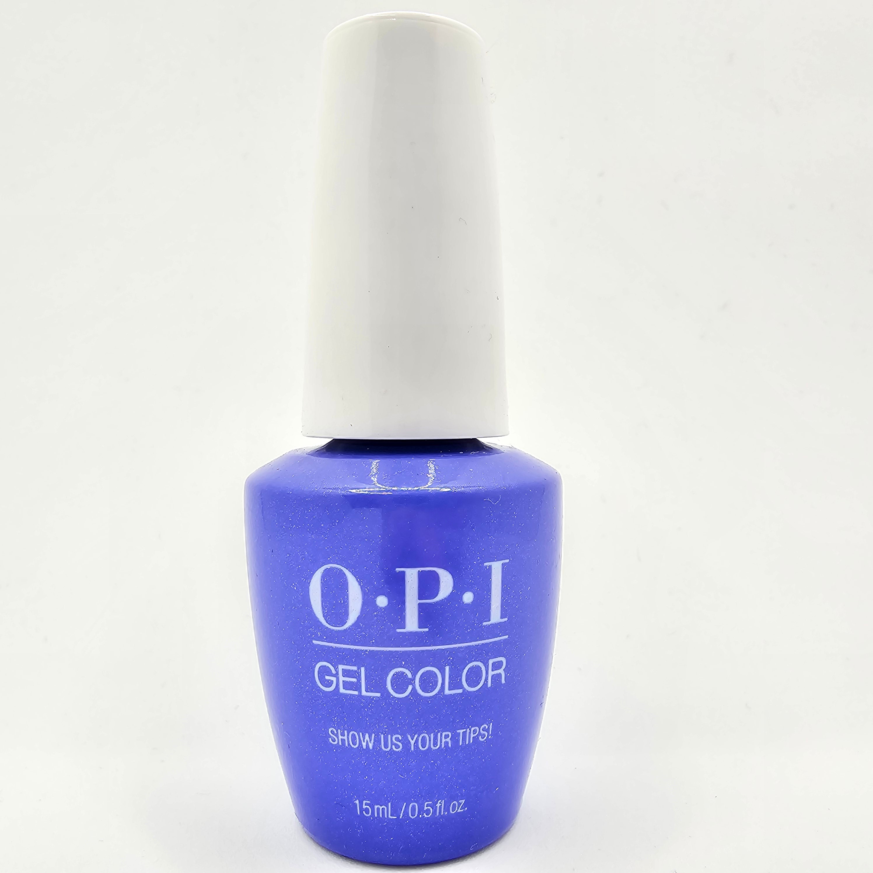 #D - OPI Gel Color - N62 Show Us Your Tips