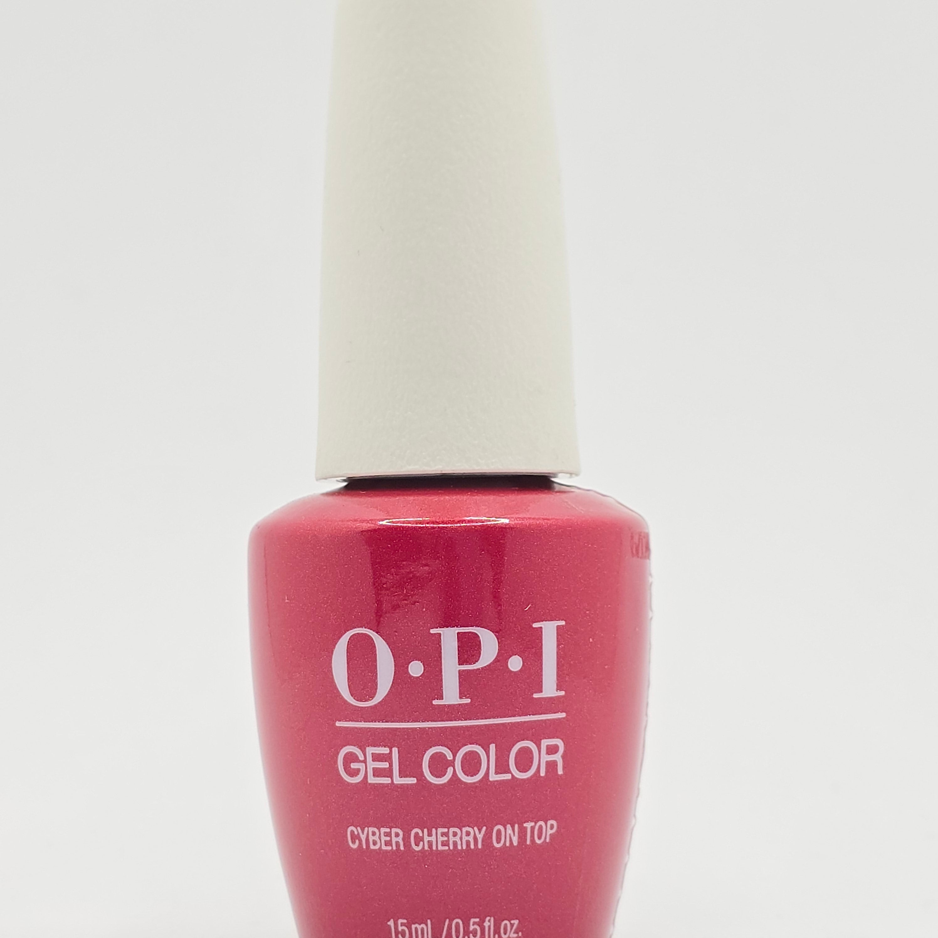 OPI GC F014 CYBER CHERRY ON TOP