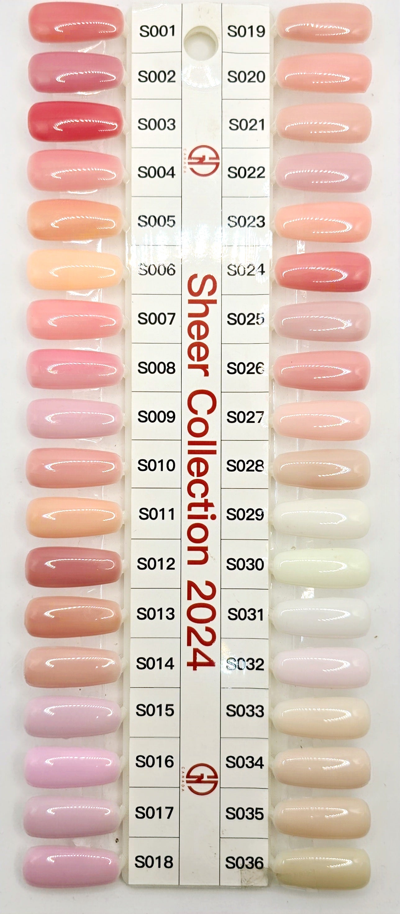 GND SHEER COLLECTION GEL 15ml - Buy 5 get 1 free