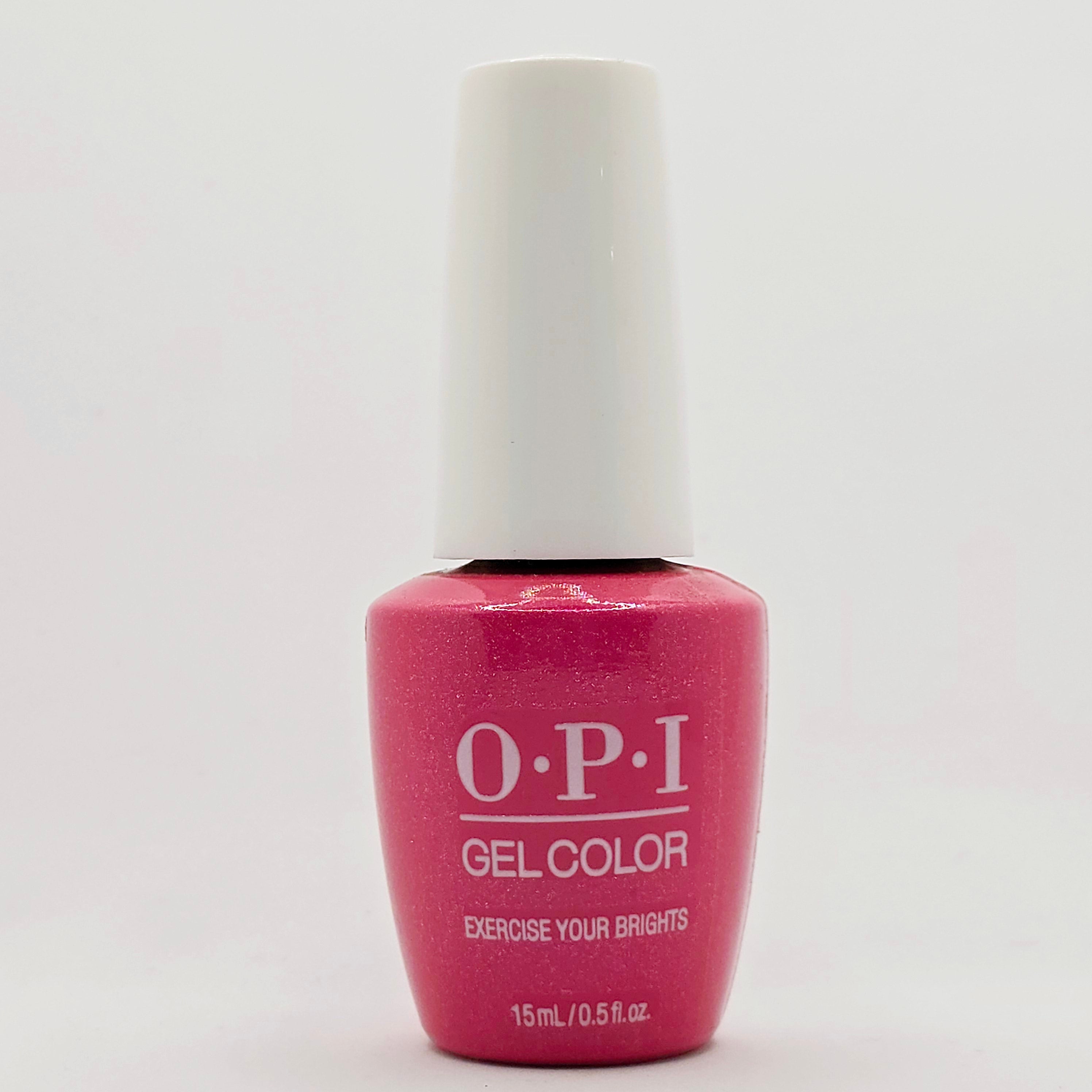 OPI Gel Colour GC B003 - EXERCISE YOUR BRIGHTS