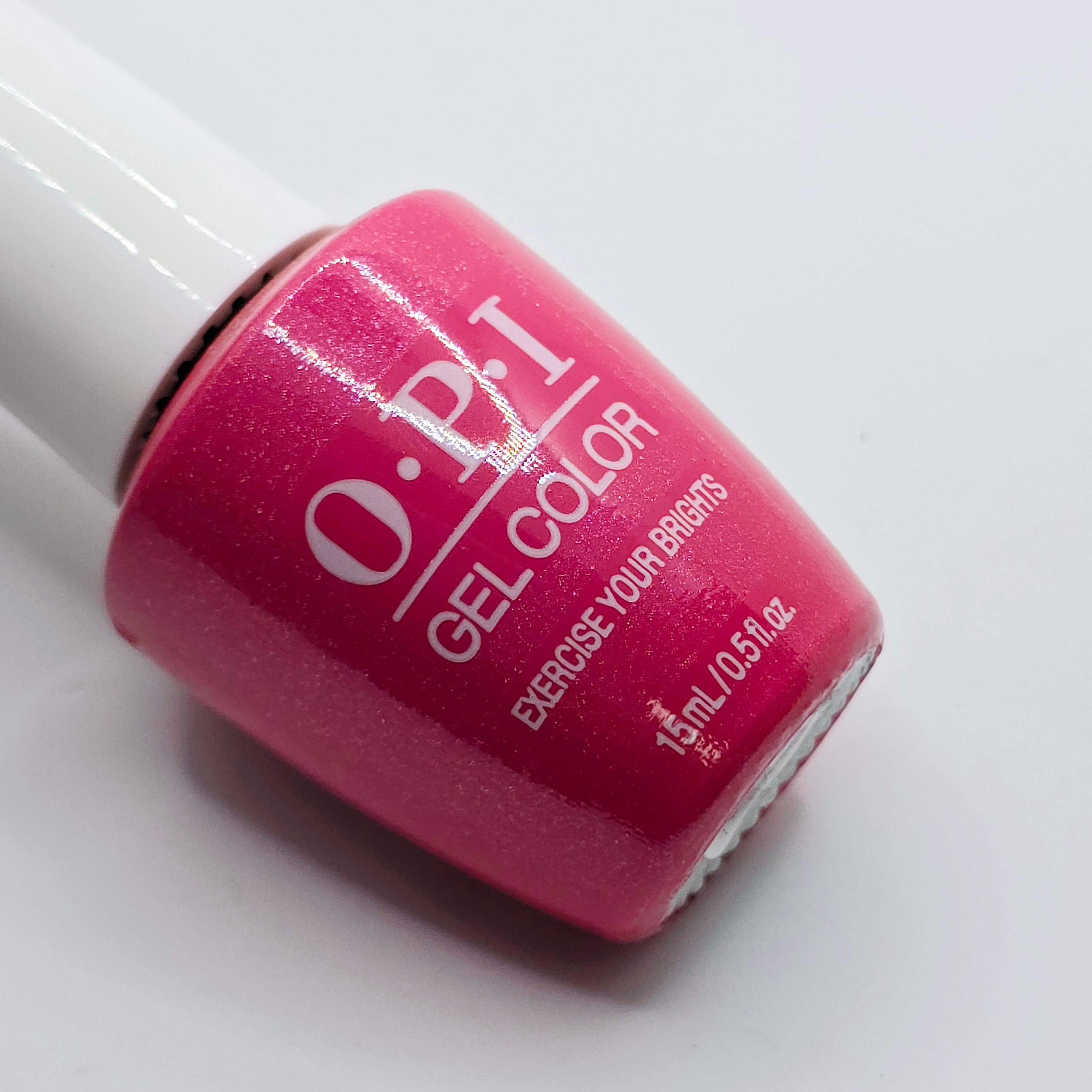 OPI Gel Colour GC B003 - EXERCISE YOUR BRIGHTS