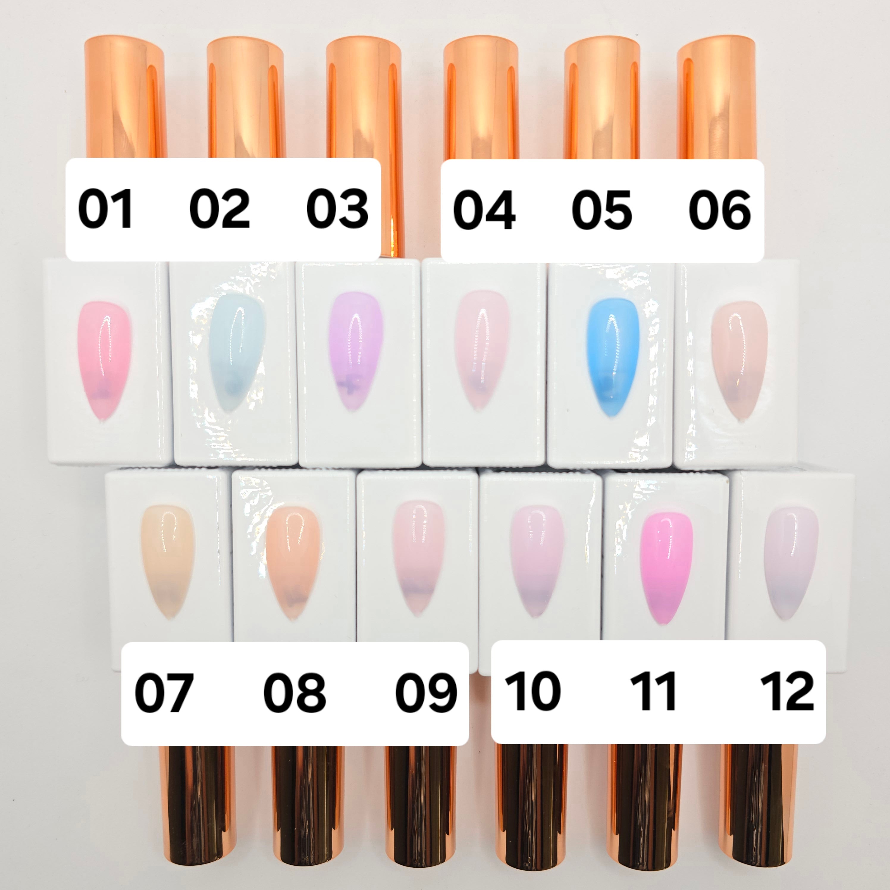 GND SHEER PASTEL COLLECTION - GEL 15ML