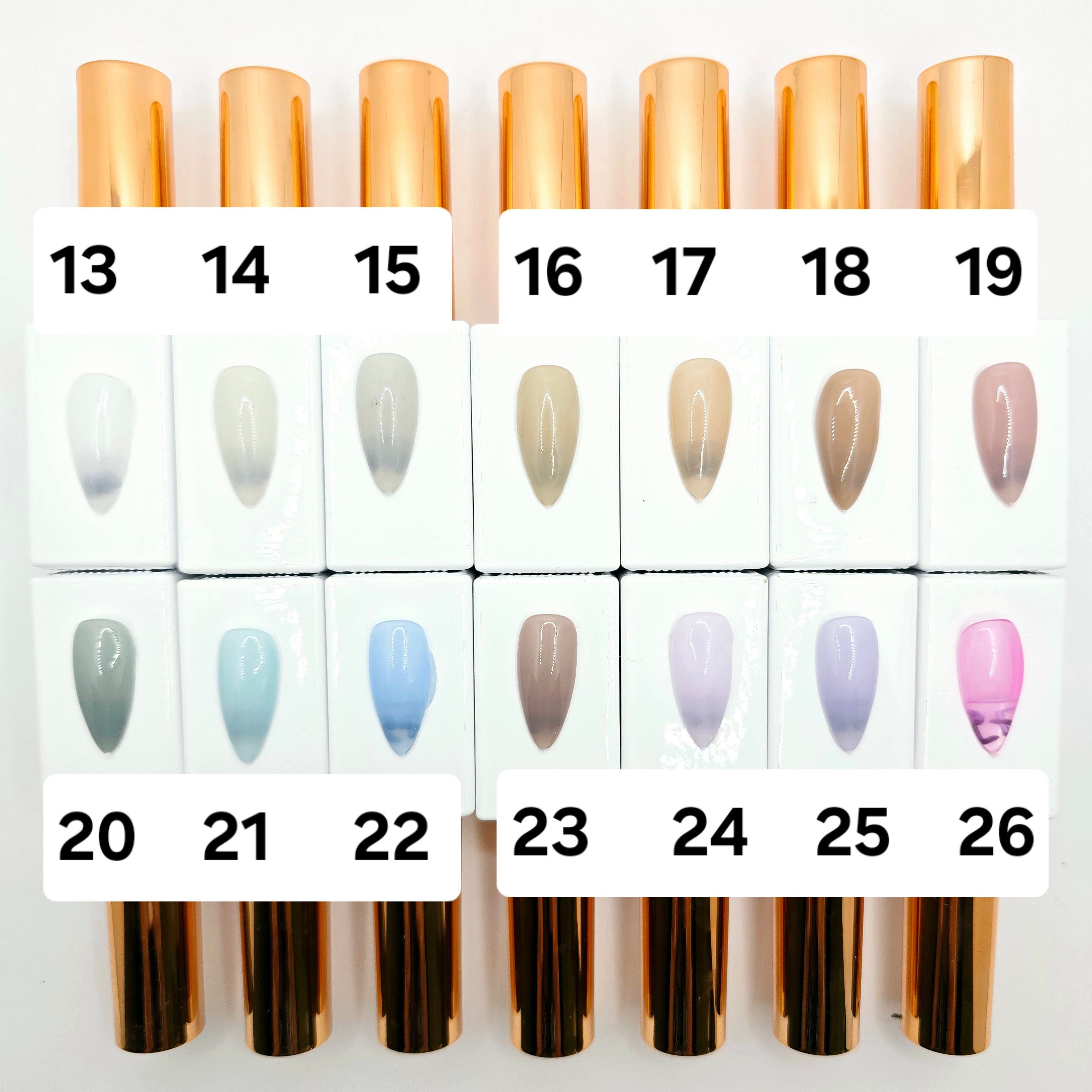 GND SHEER PASTEL COLLECTION - GEL 15ML