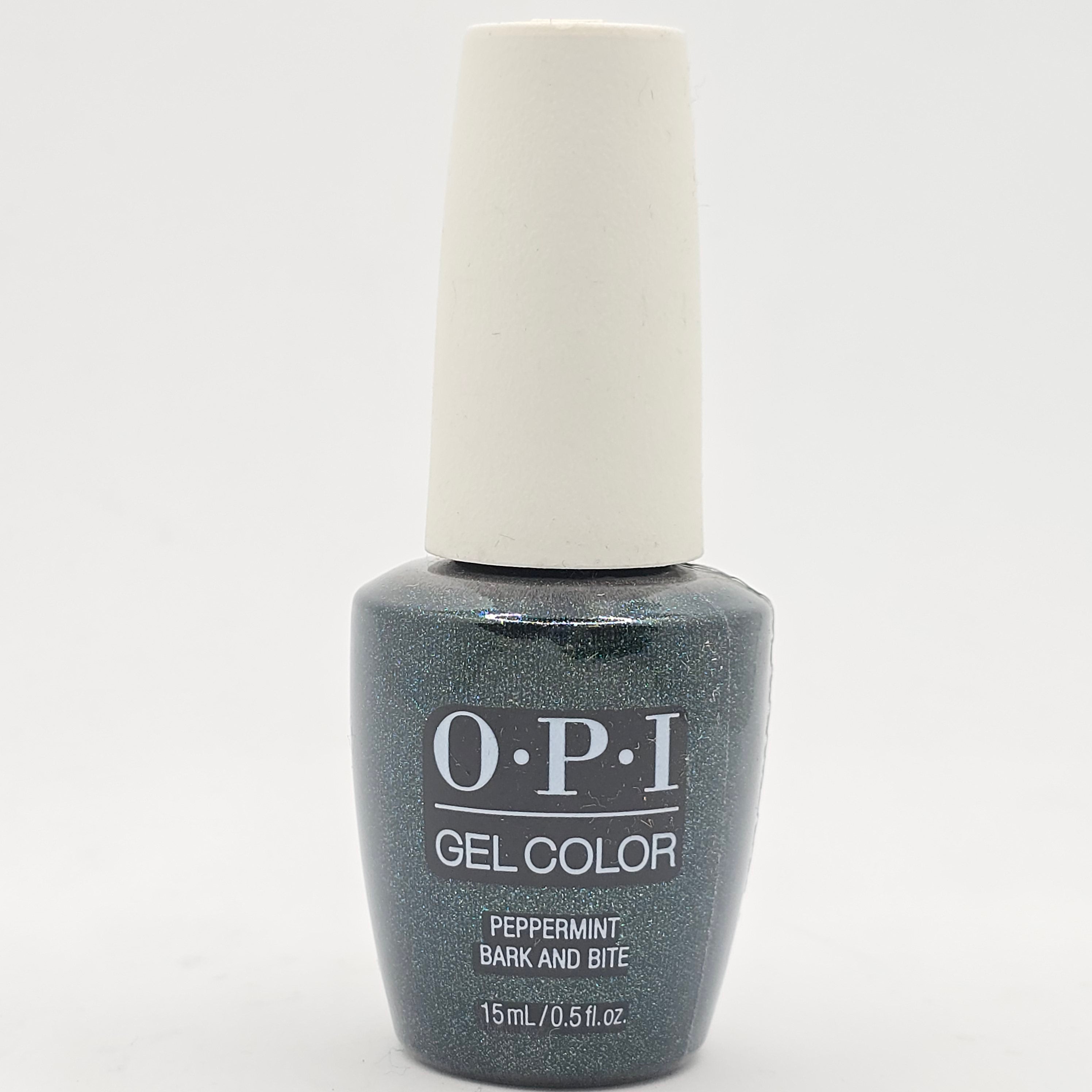 OPI GEL COLOR - PEPPERMINT BARK AND BITE - HP Q01