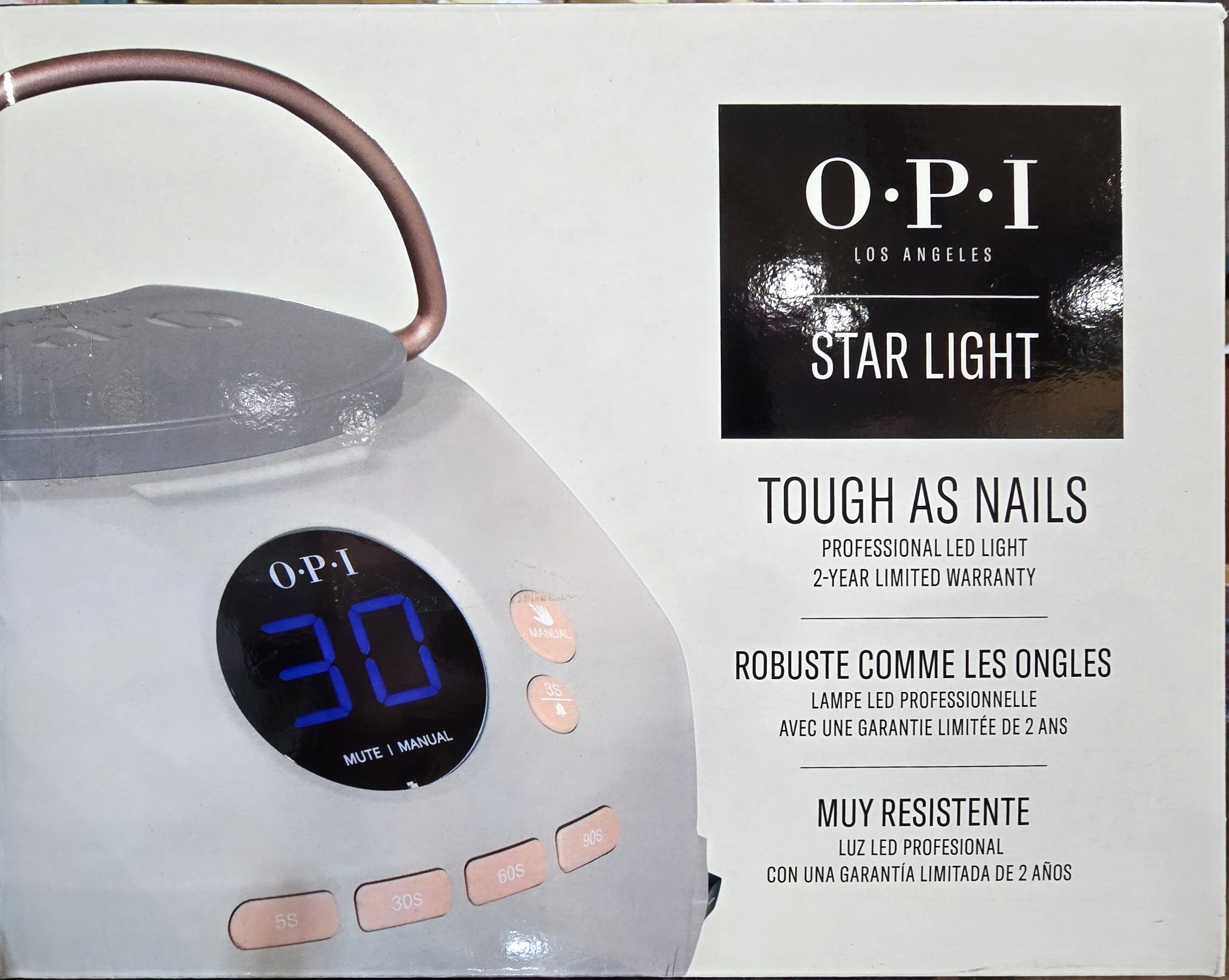 OPI STAR LIGHT LED/GEL LAMP--36 W