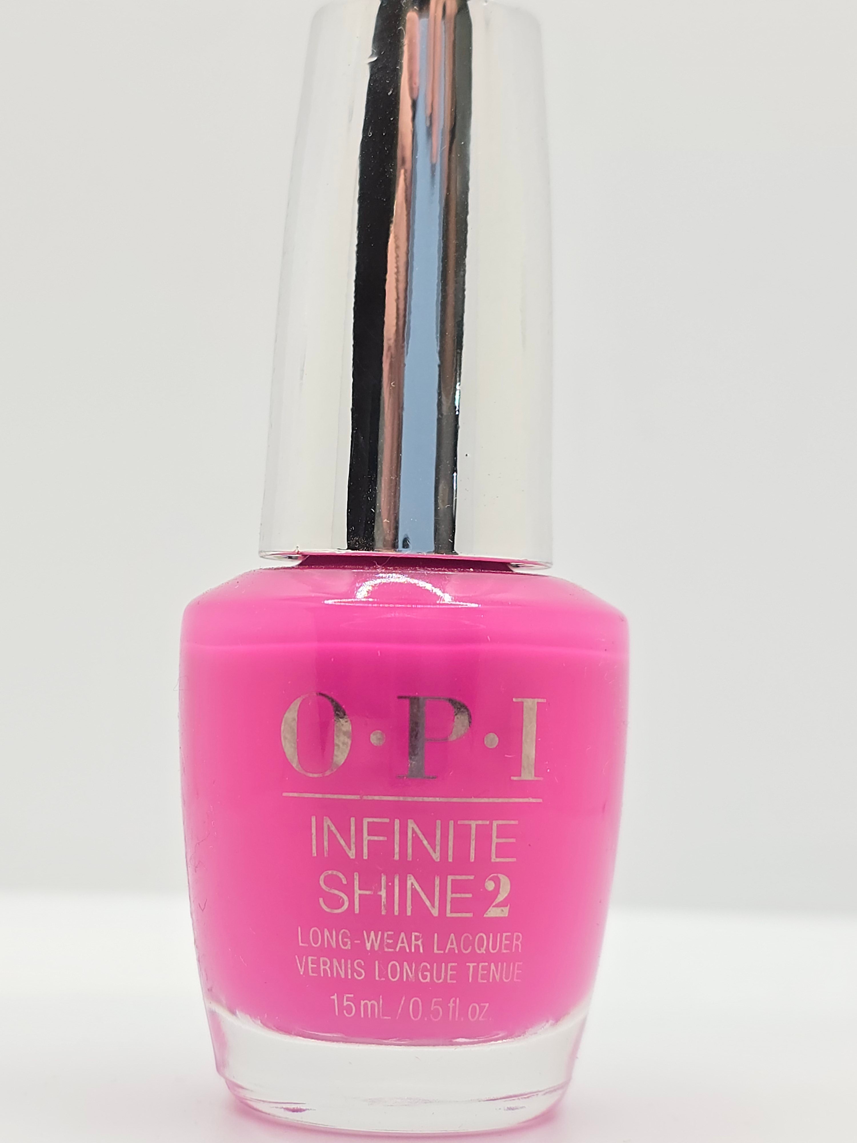 Opi Infinite Shine ISL L19 NO TURNING BACK FROM PINK STREET