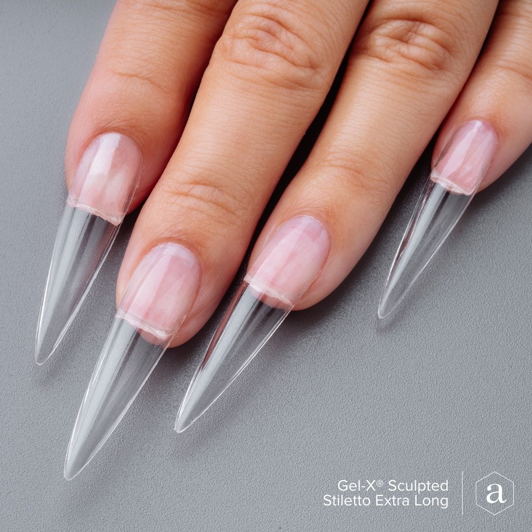 APRES GEL-X SCULPTED STILETTO EXTRA LONG TIP - 420PCS