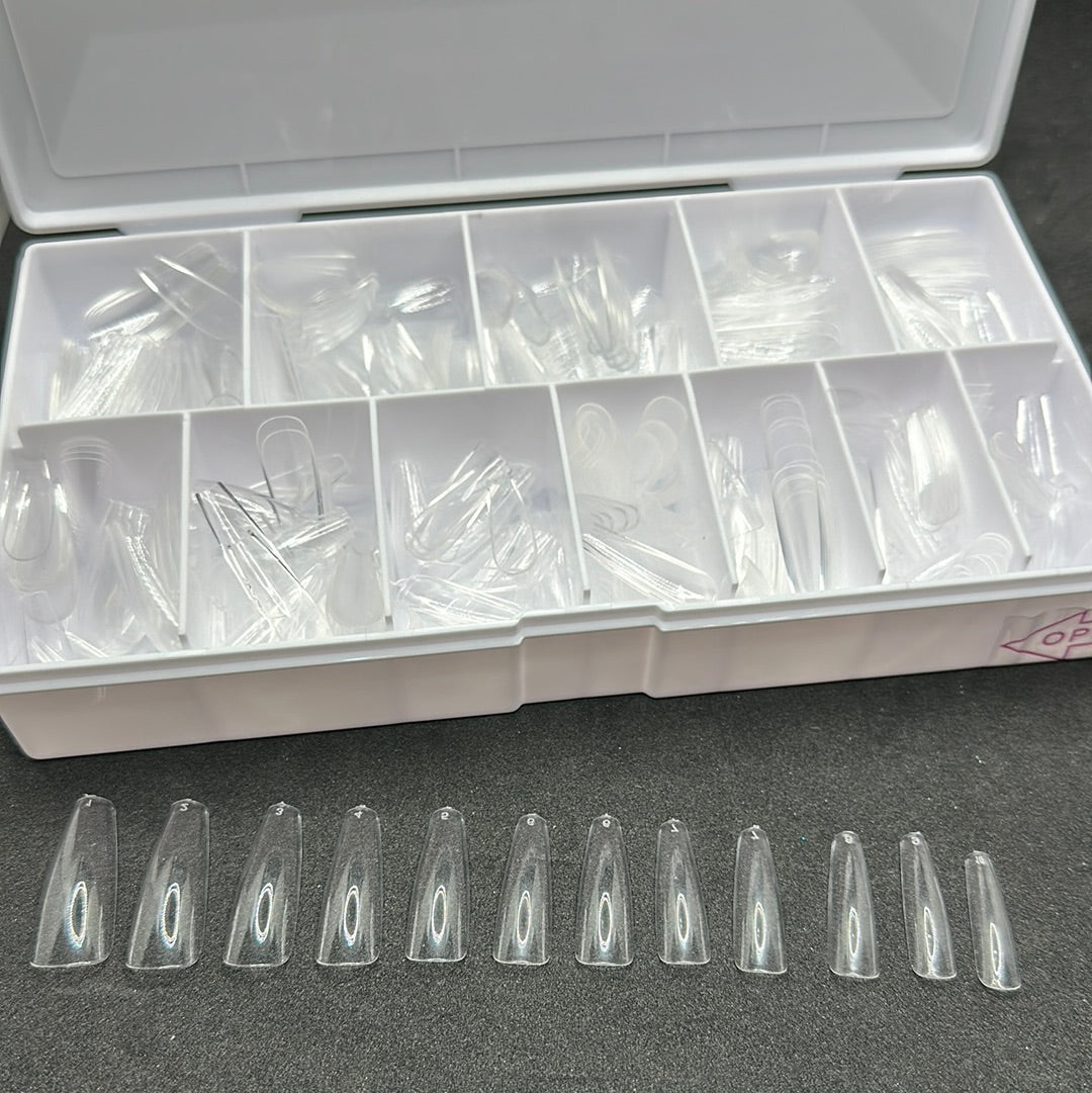 NEW GND SOFT GEL TIPS (WHITE BOX) 504TIPS/12 SIZES