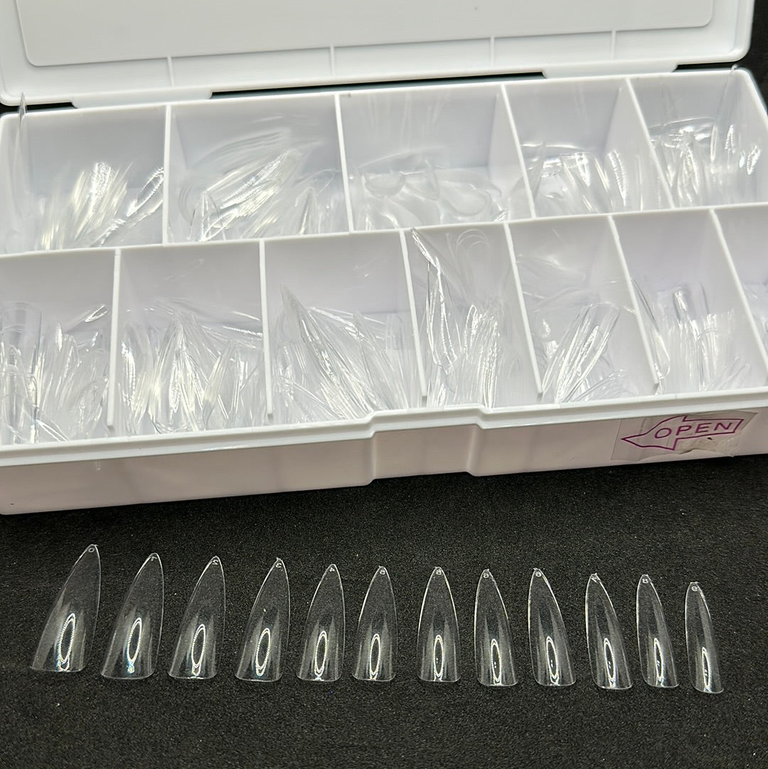 NEW GND SOFT GEL TIPS (WHITE BOX) 504TIPS/12 SIZES