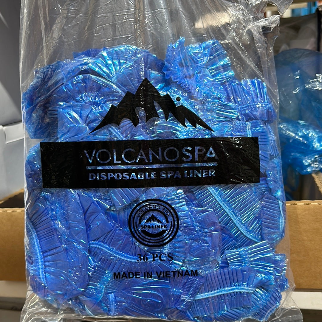 VOLCANO SPA DISPOSABLE SPA LINER ( BLUE ) - 36/PKG