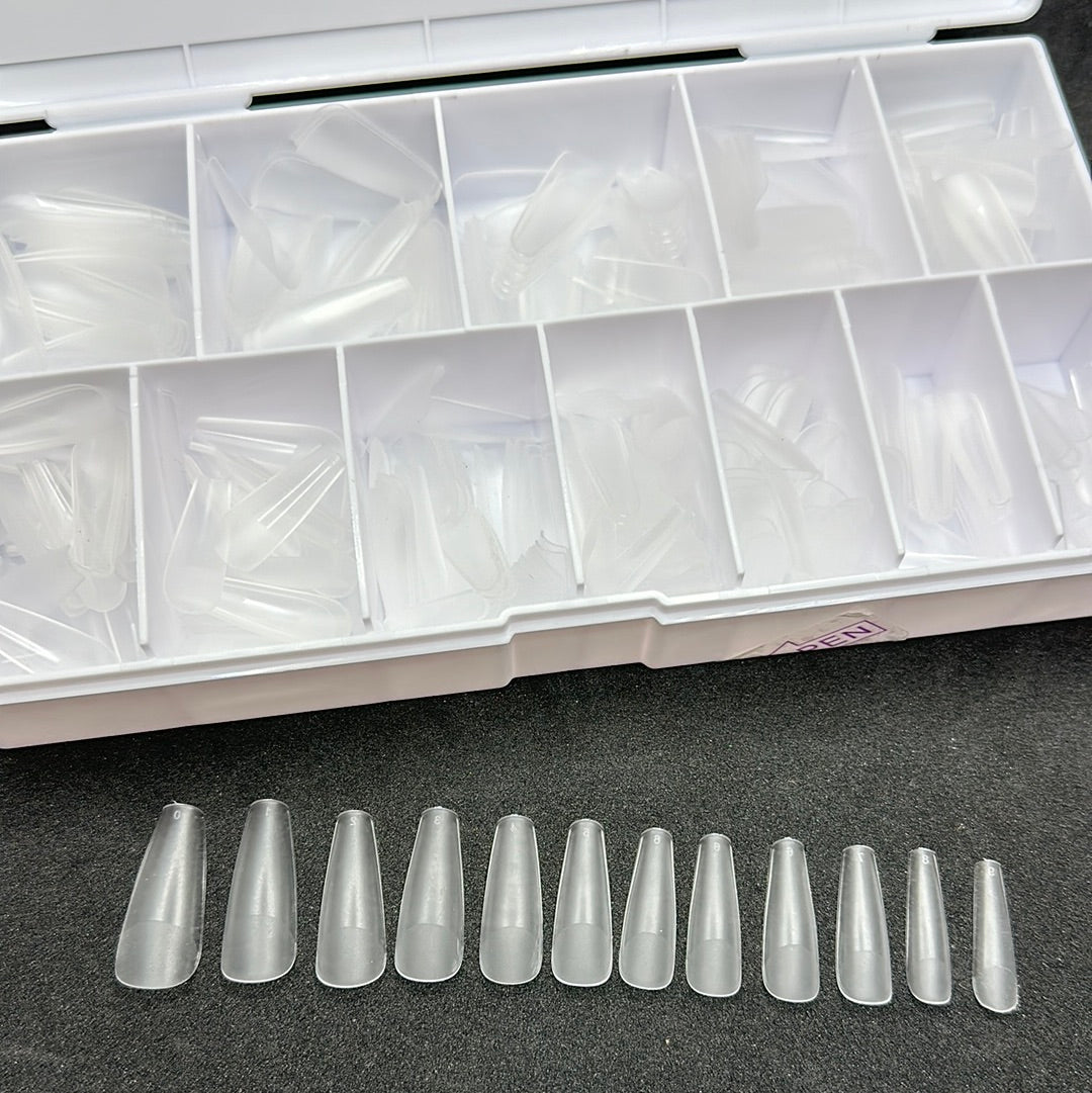 NEW GND SOFT GEL TIPS (WHITE BOX) 504TIPS/12 SIZES