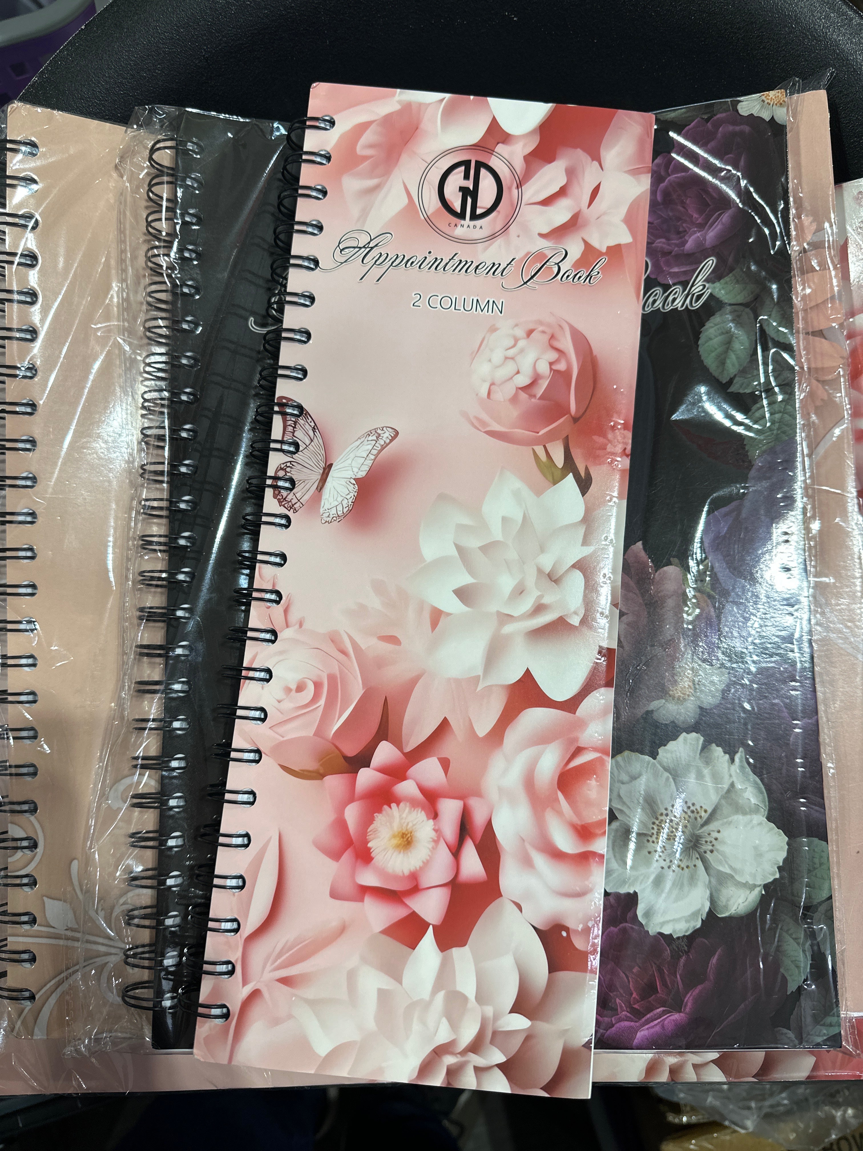 GND APPOINTMENT BOOK 150 PAGES- FLOWER STYLE