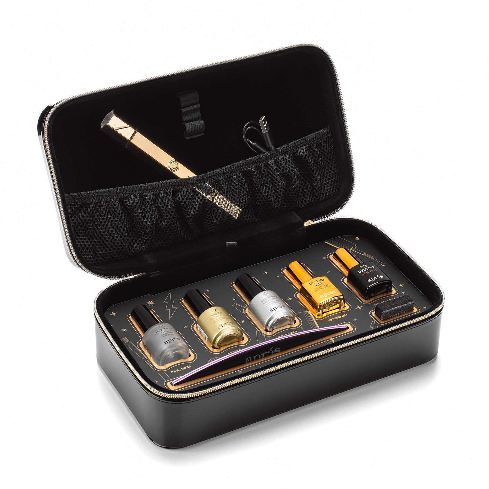 NEW - GEL-X® NAIL EXTENSION KIT - BLACK KIT