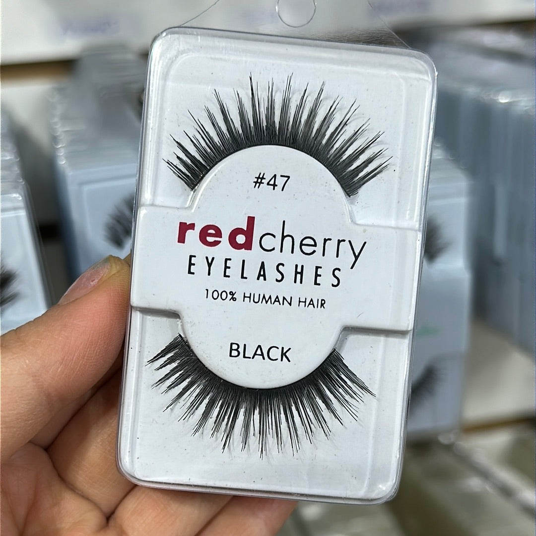 JBS-RED 47 RED CHERRY EYELASHES #47