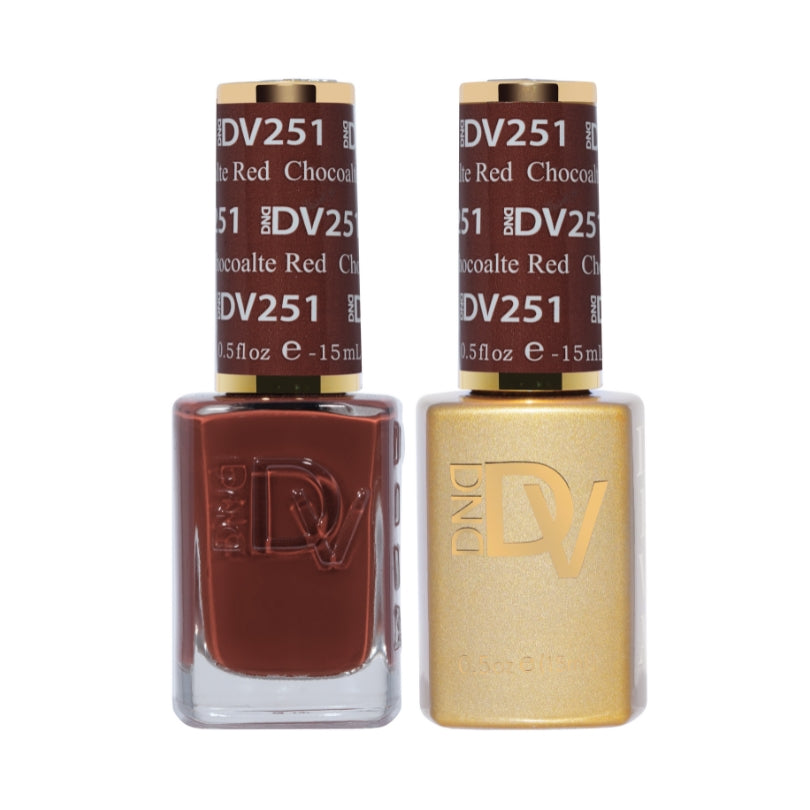 DND DIVA 251 CHOCOLATE RED