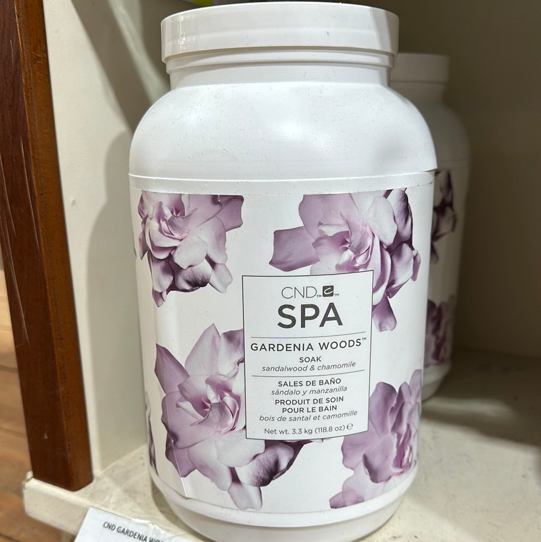 CND SPA GARDENIA WOODS SOAK 118.8 OZ