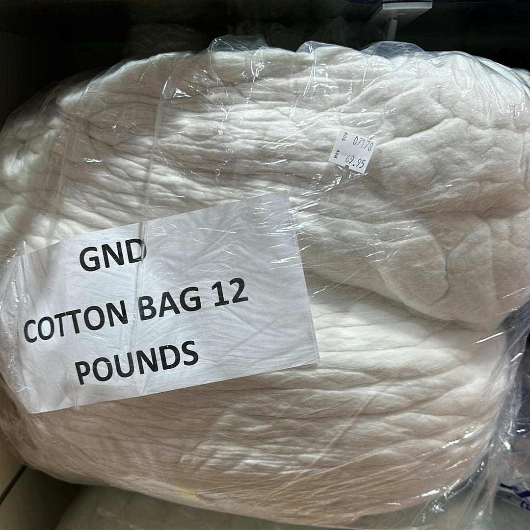 GND COTTON COIL 12 LBS - BAG