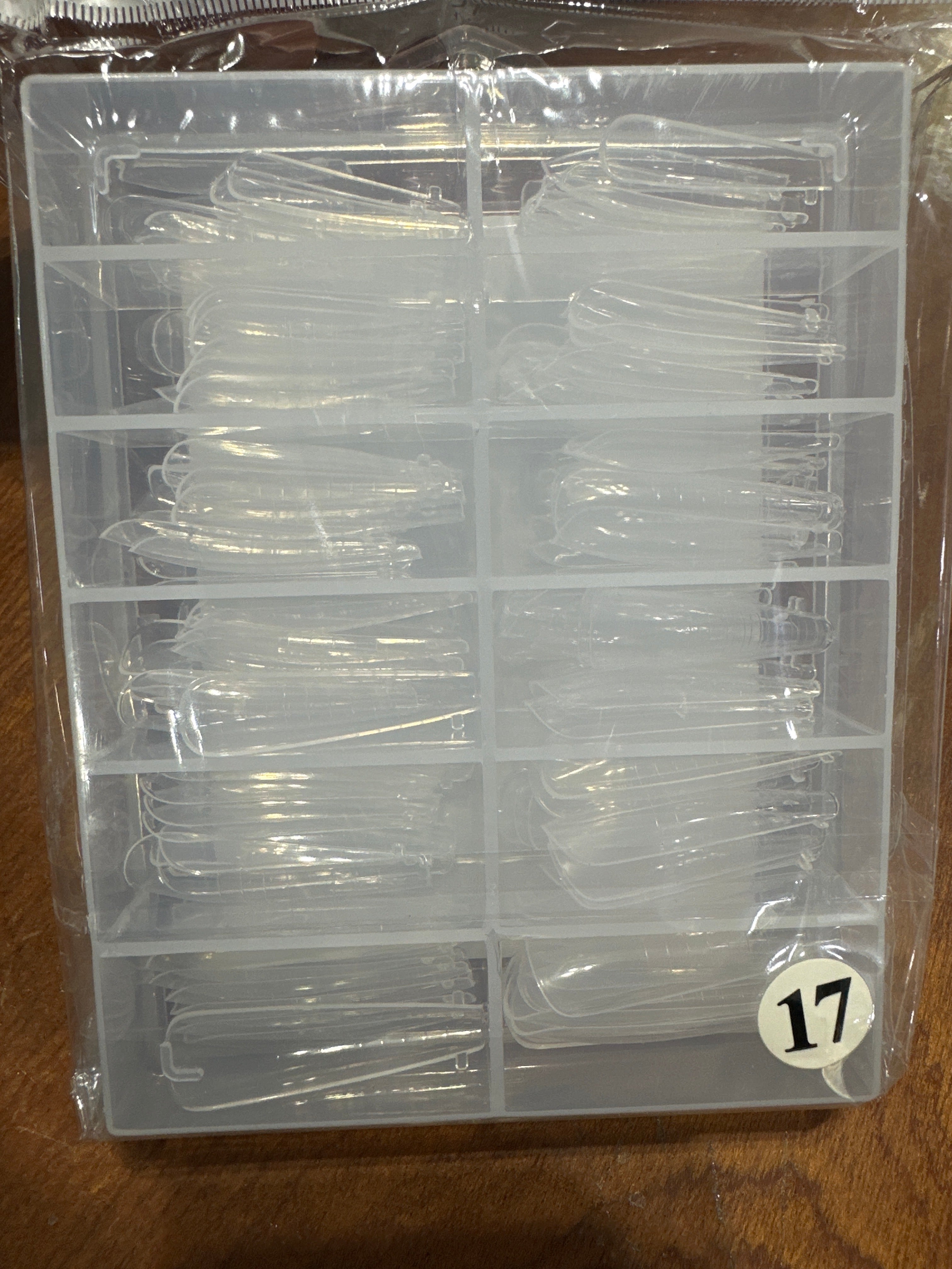 PROFESSIONAL & PLASTIC NAIL FORMS 120 PCS / POLYGEL NAIL FORMS