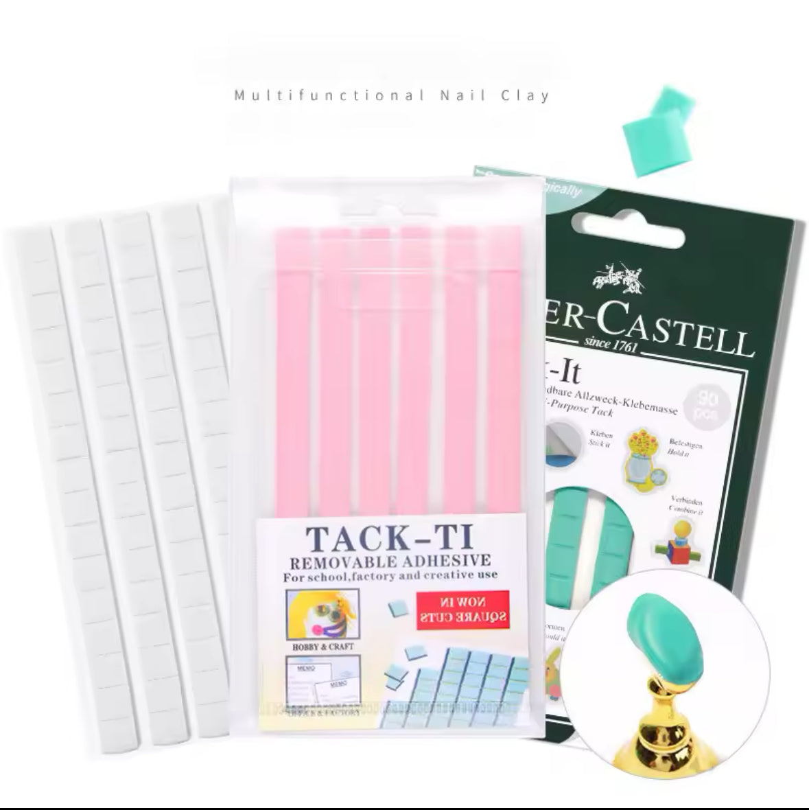 FABER CASTELL STICKY TACK 90PCS