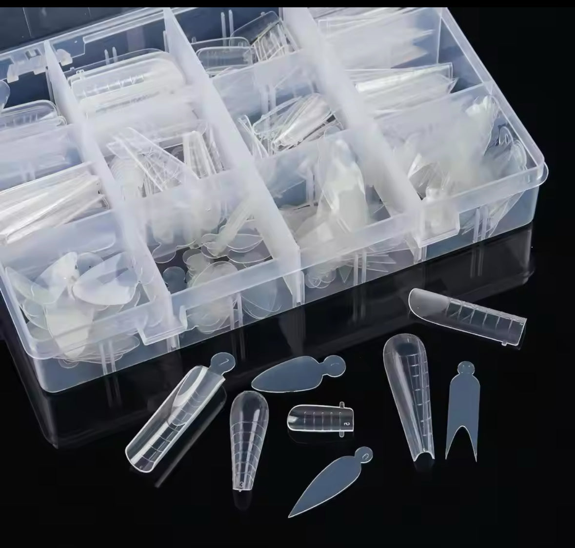 POLYGEL NAIL FORMS ( 288 /BOX )