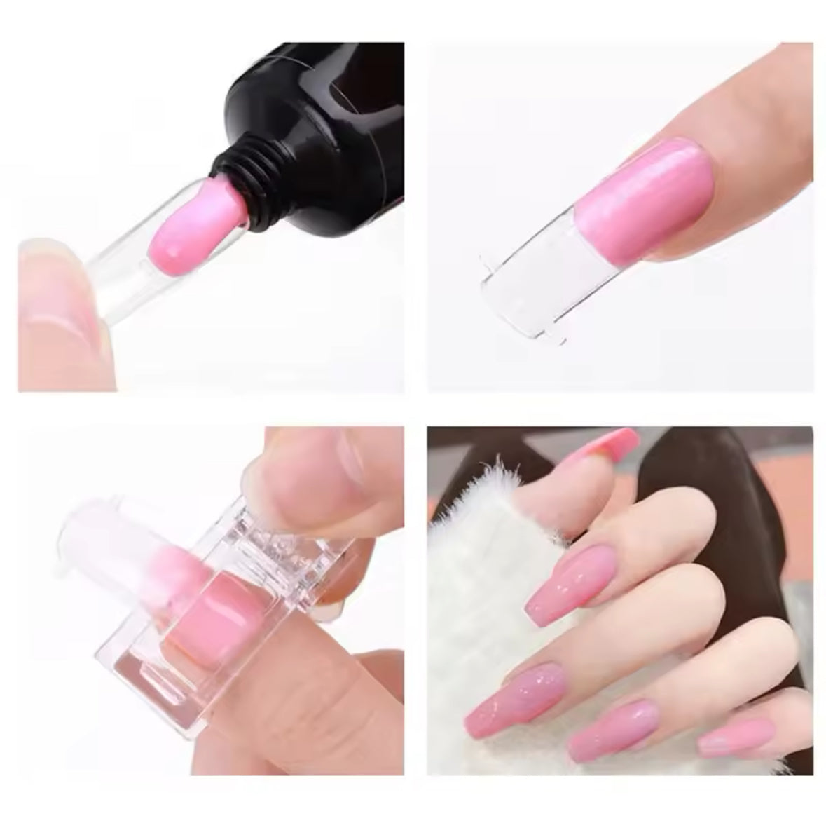 NAIL CLIP EXTENSION FOR POLY GEL 1 PC