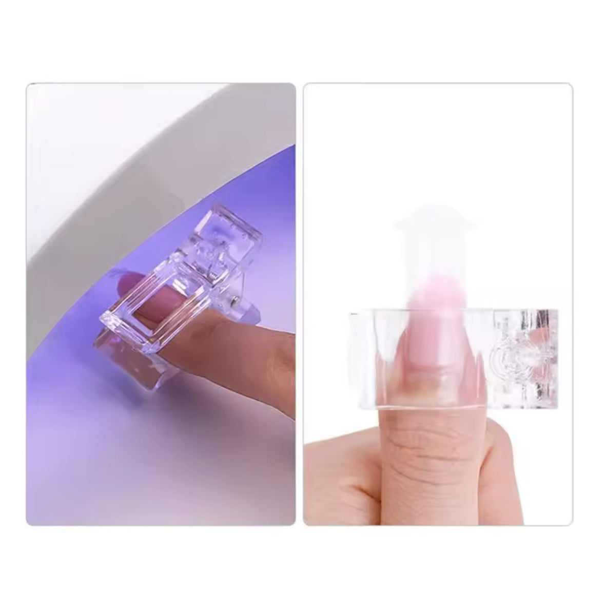 NAIL CLIP EXTENSION FOR POLY GEL 1 PC