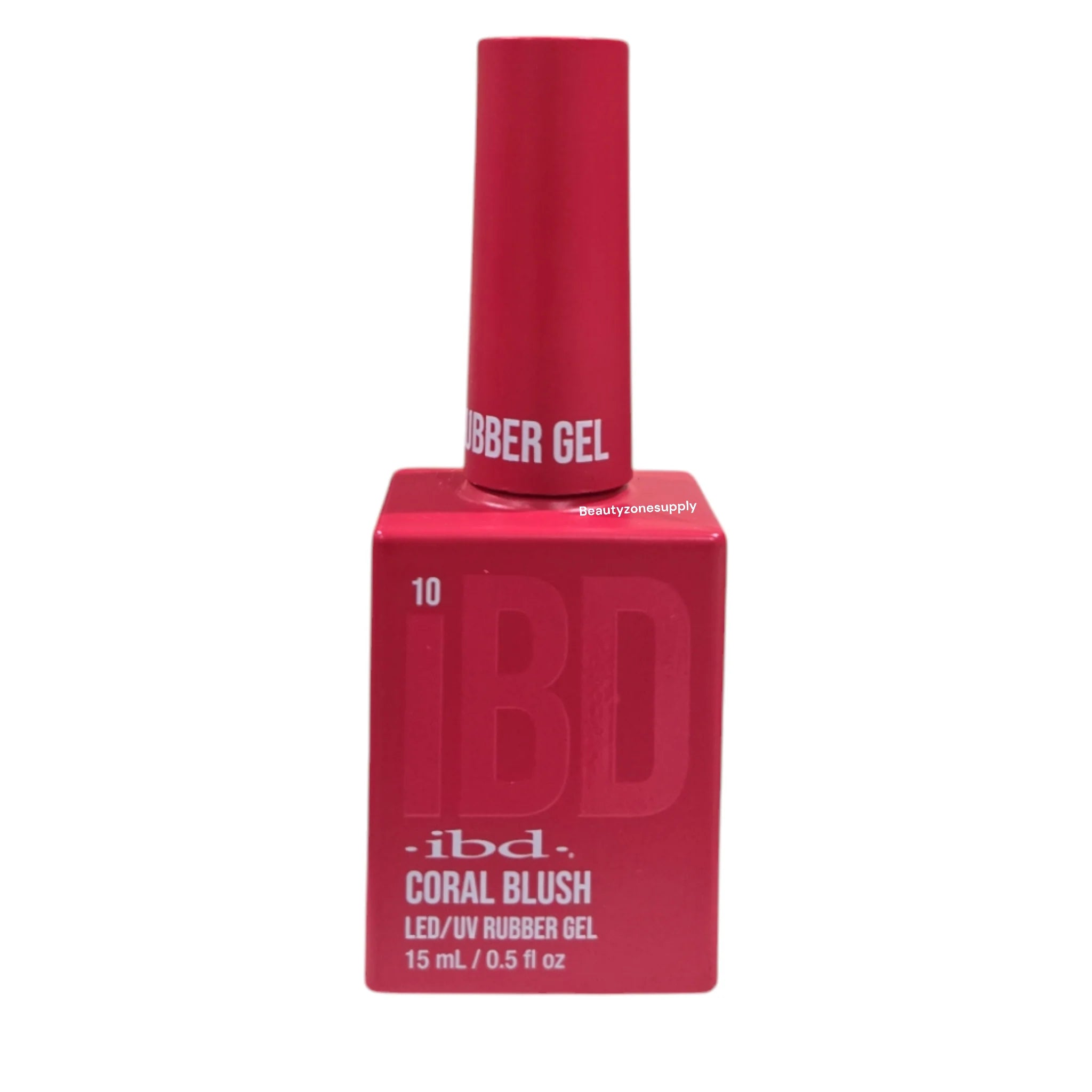 Ibd LED/UV RUBBER GEL - CORAL BLUSH - 10 - 15ML