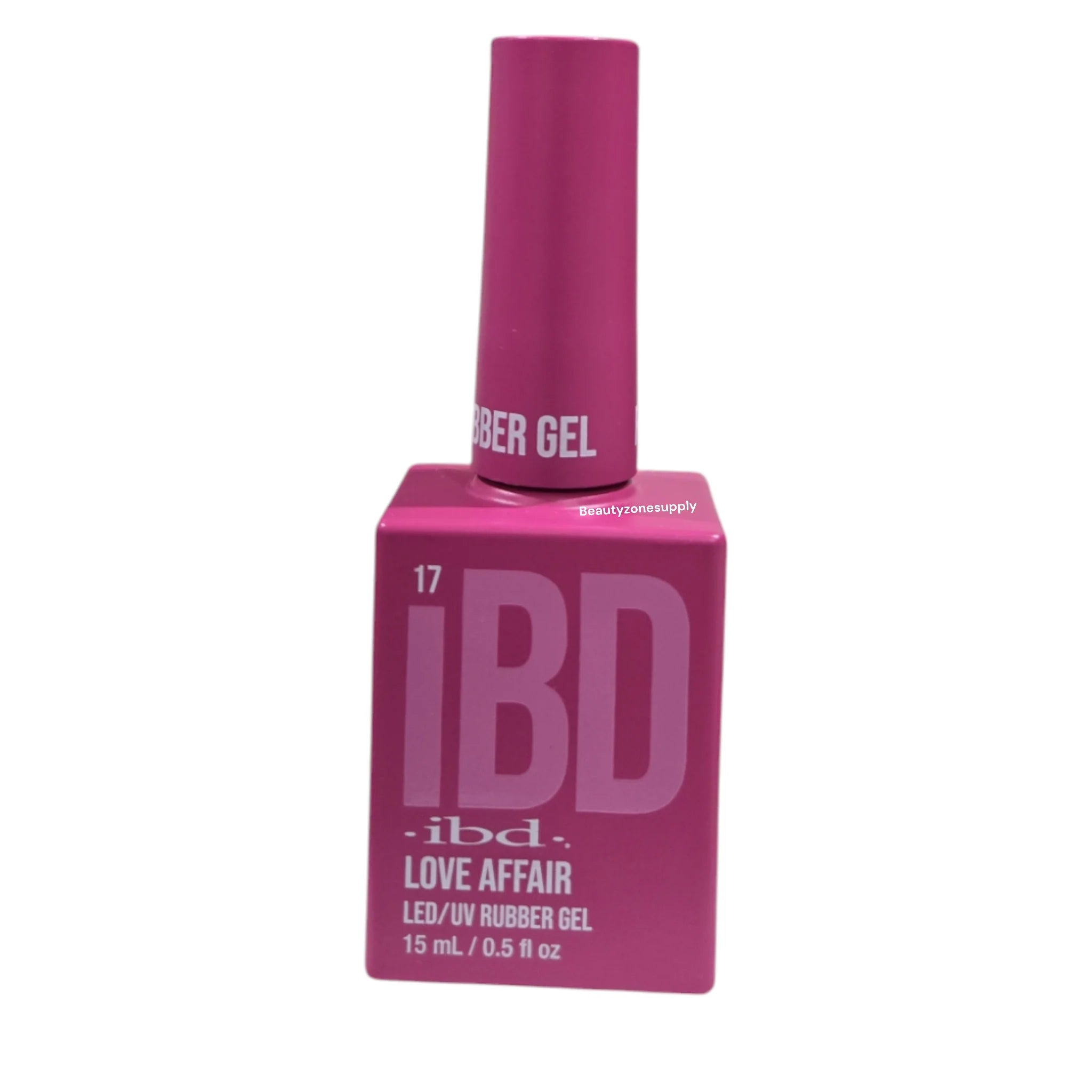 Ibd LED/UV RUBBER GEL - LOVE AFFAIR - 17 - 15ML