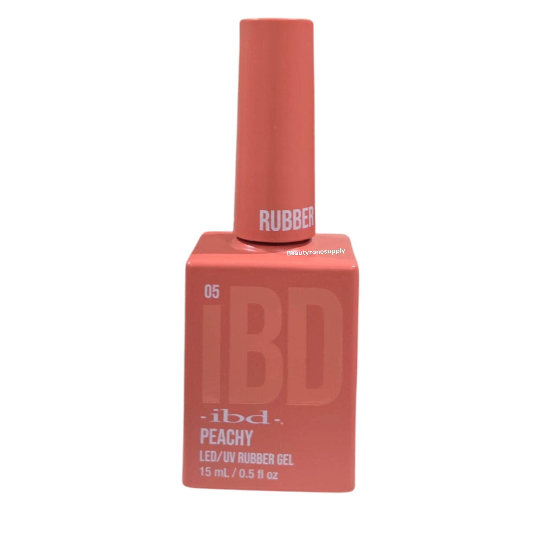 Ibd LED/UV RUBBER GEL - PEACHY - 05 - 15ML