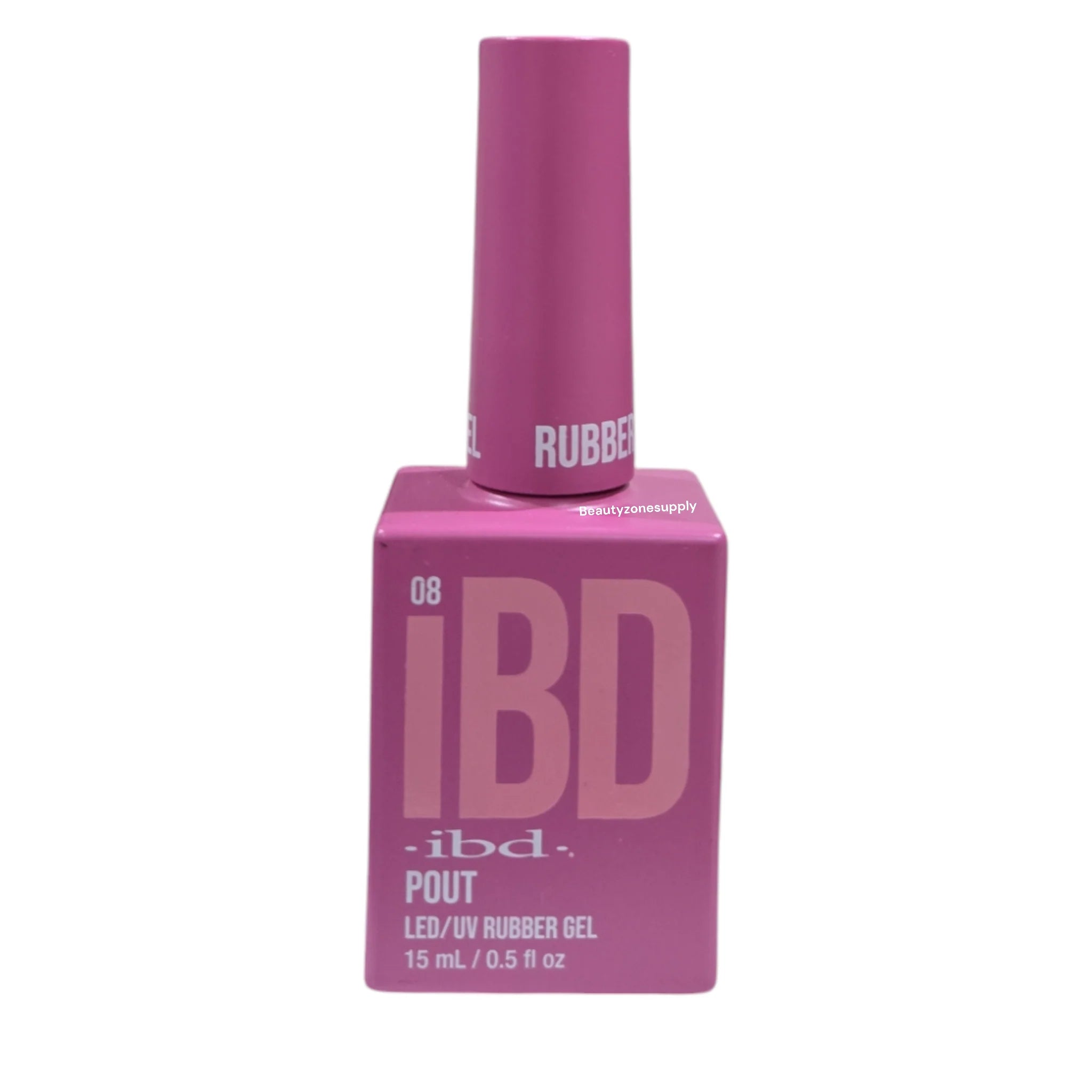 Ibd LED/UV RUBBER GEL - POUT - 08 - 15ML