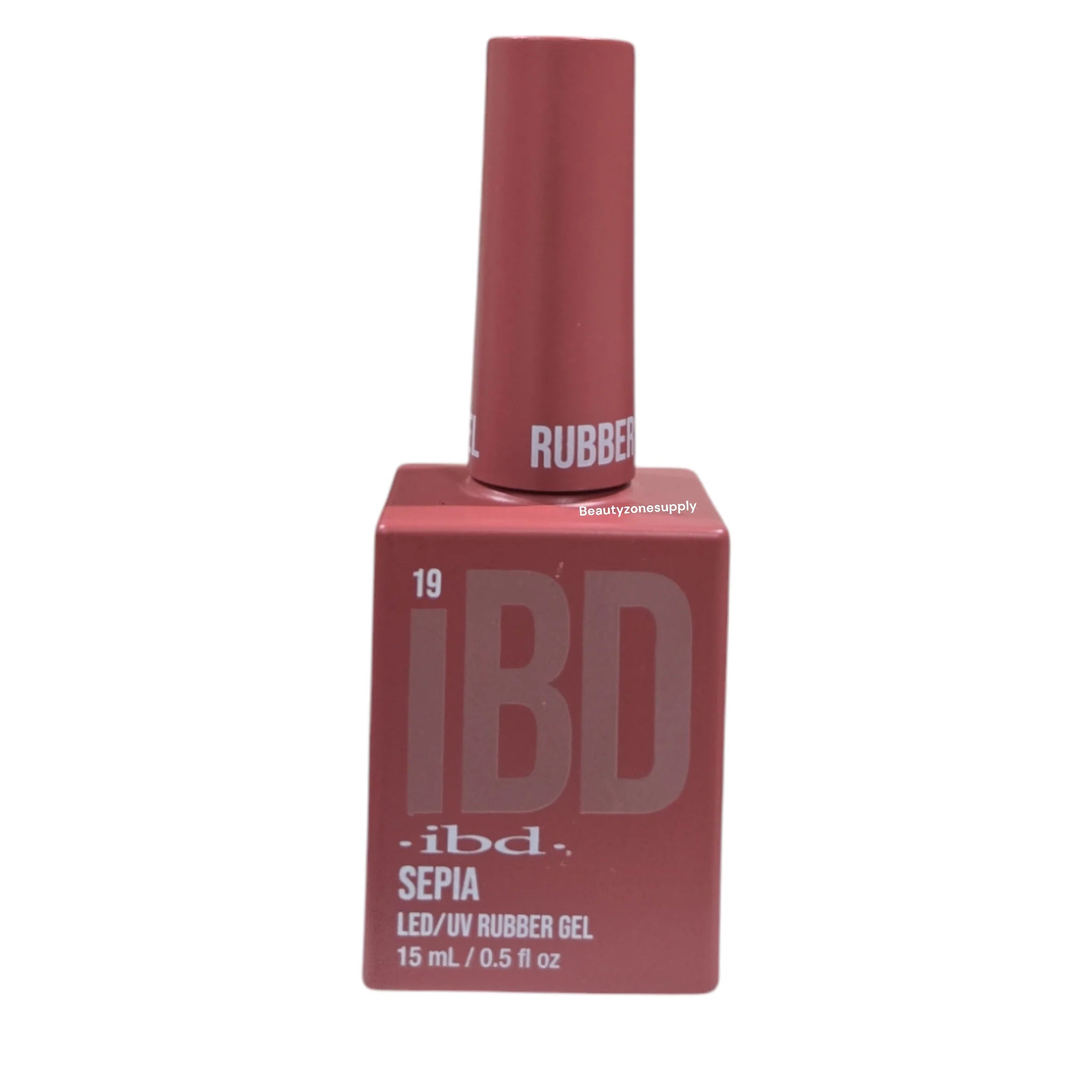 Ibd LED/UV RUBBER GEL - SEPIA - 19- 15ML