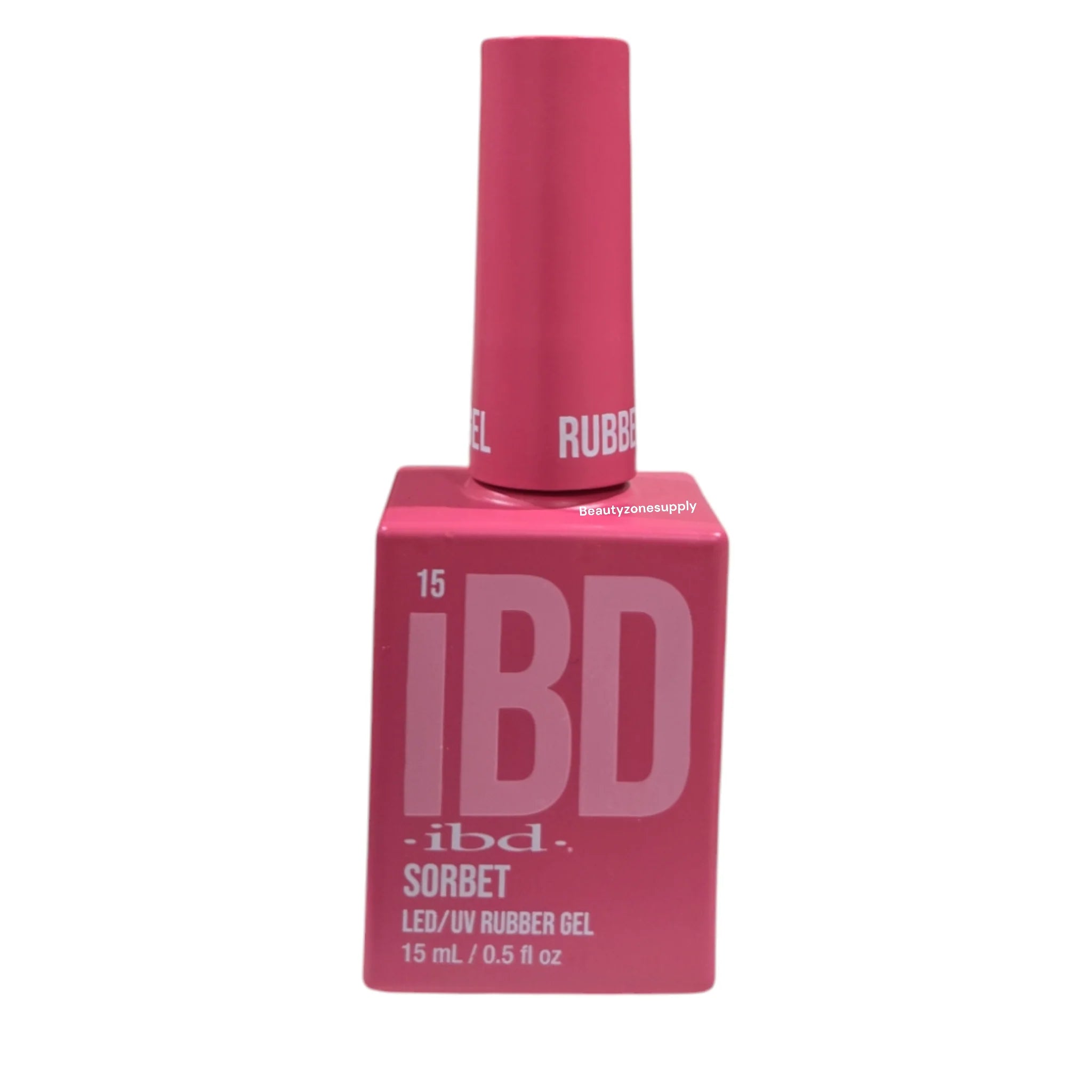 Ibd LED/UV RUBBER GEL - SORBET - 15 - 15ML