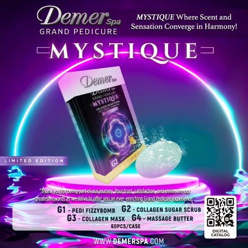 DEMER DELUXE PEDICURE KIT MYSTIQUE