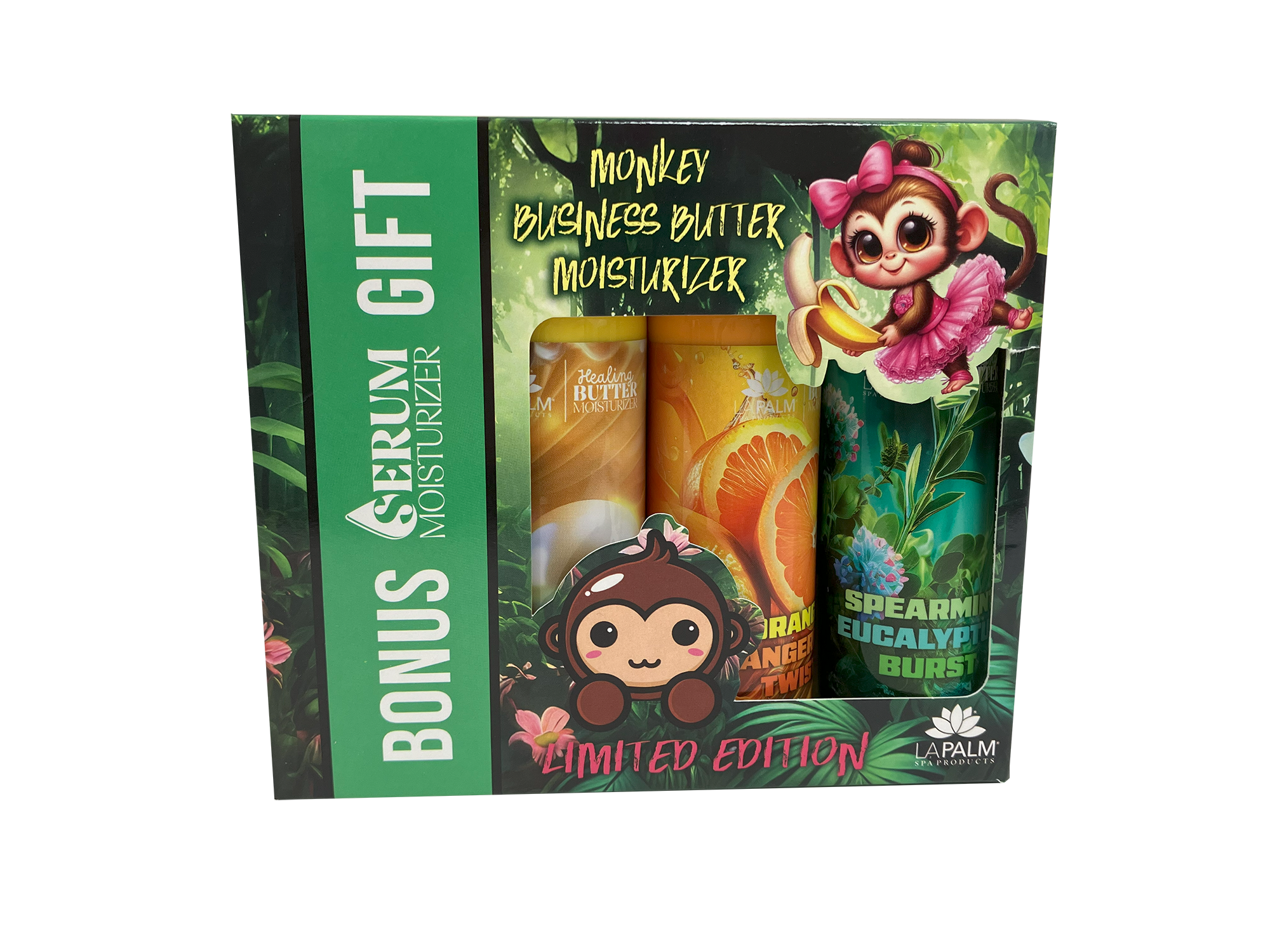 MONKEY BUSINESS - LAPALM HEALING BUTTER HOLIDAY SET-4 PCS/BOX