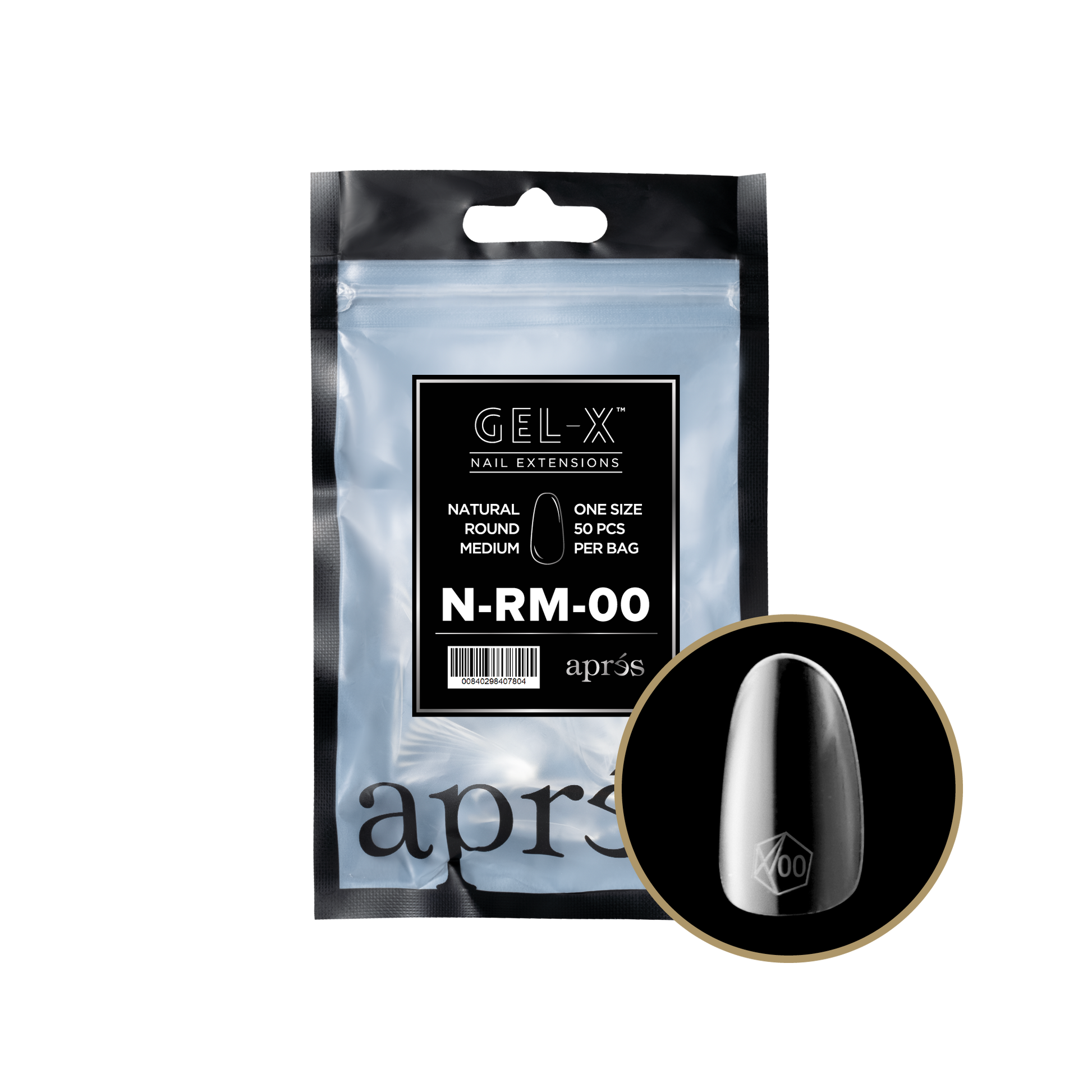 APRES TIP BAG - 00 - NATURAL ROUND MEDIUM