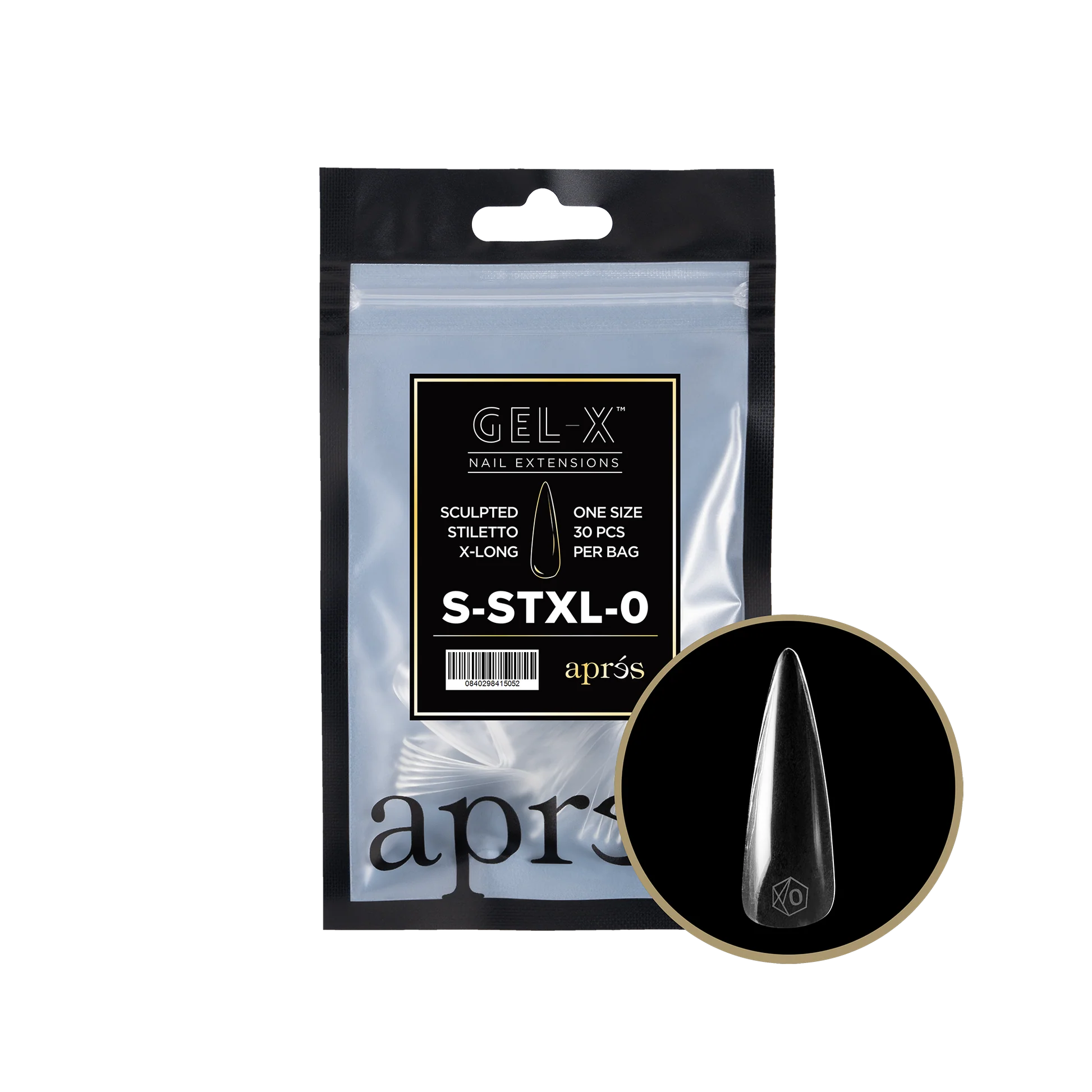 APRES TIP BAG - 0 - SCULPTED STILETTO EXTRA LONG