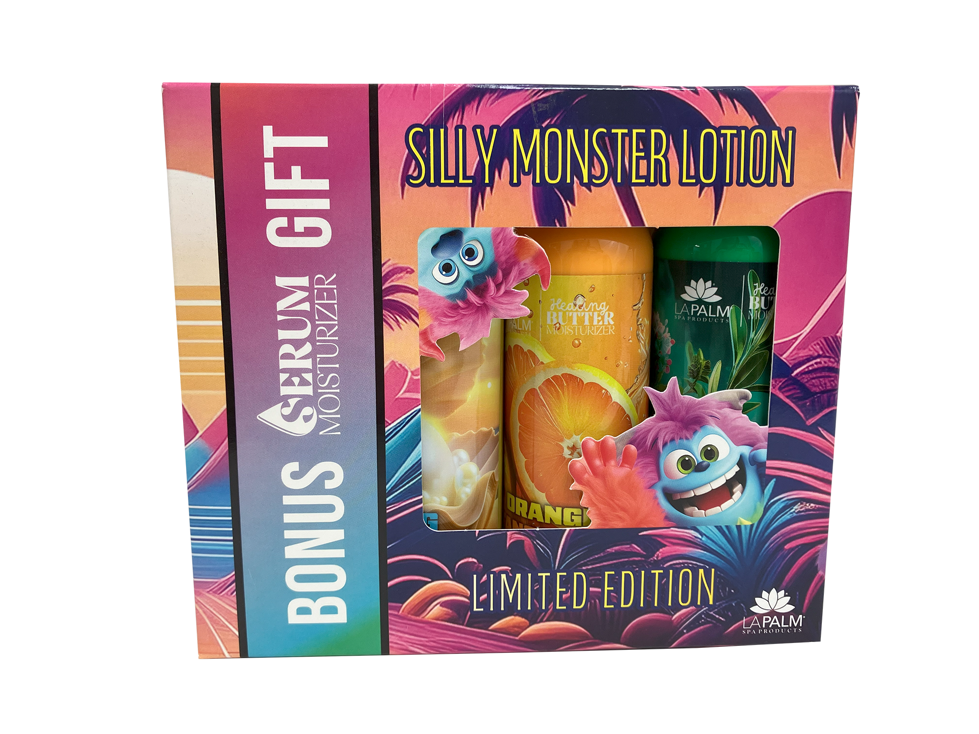 SILLY MONSTER - LAPALM HEALING BUTTER HOLIDAY SET-4 PCS/BOX