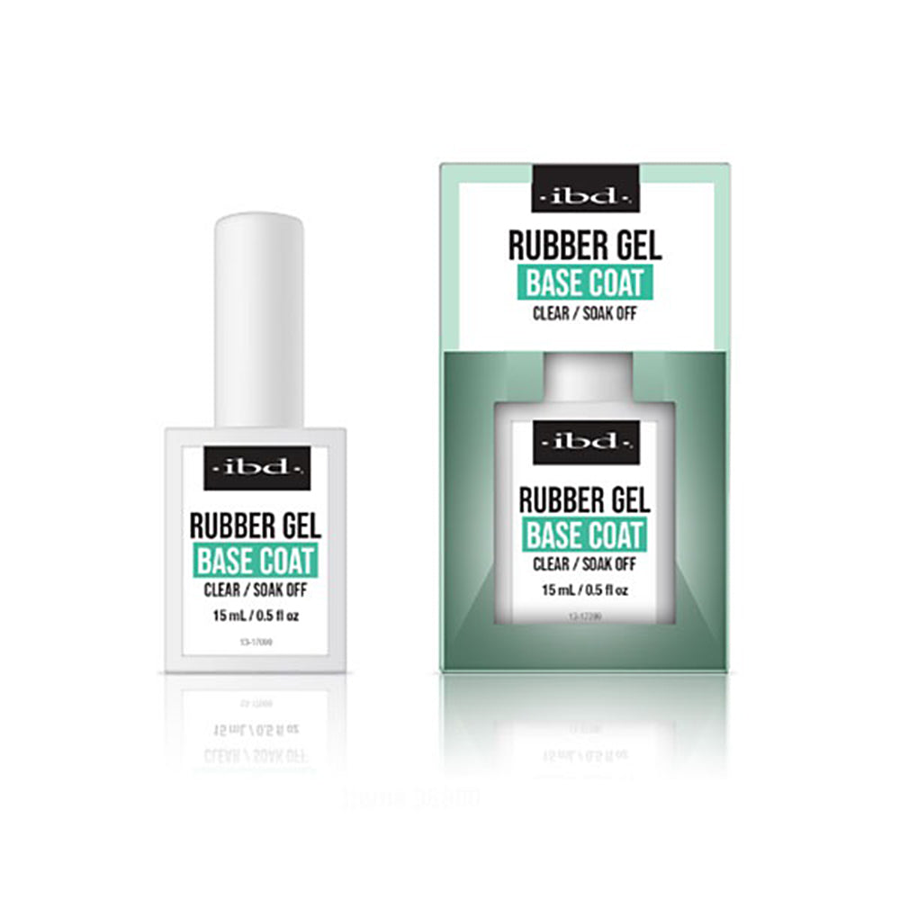 ibd RUBBER GEL BASE COAT - CLEAR 15ml