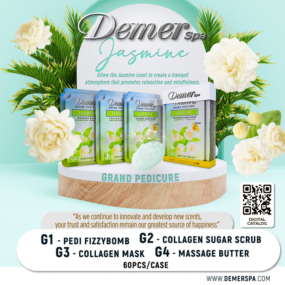 DEMER DELUXE PEDICURE KIT JASMINE