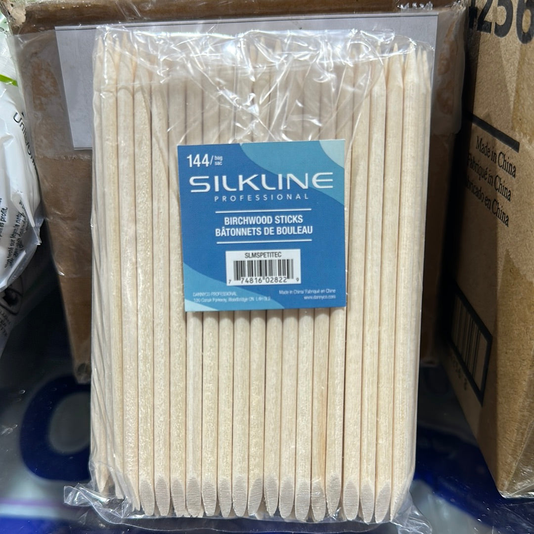 SLMSPETITEC SILKLINE BIRCHWOOD STICKS 4.5" - 144/PKG