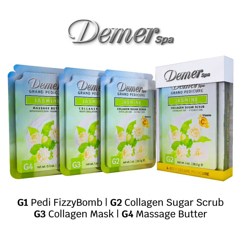 DEMER DELUXE PEDICURE KIT JASMINE