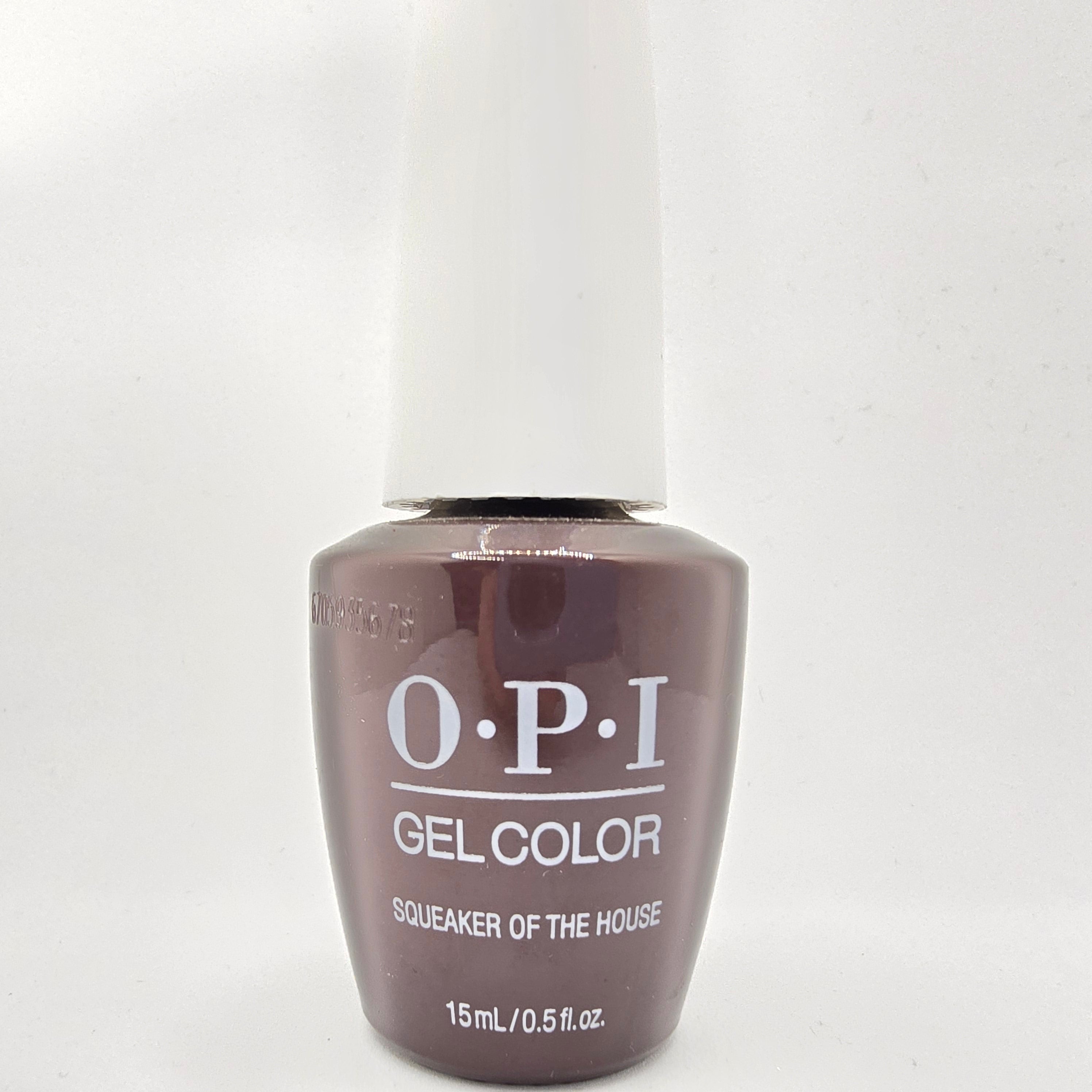 #D - OPI Gel Color - W60 Squeaker Of The House