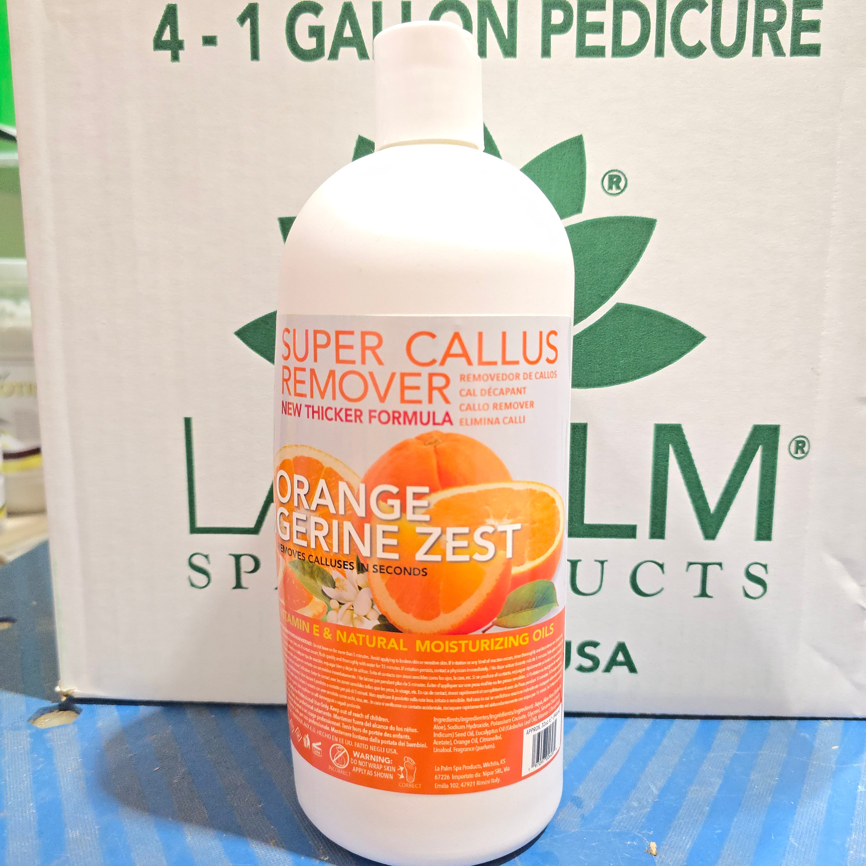 LAPALM CALLUS REMOVER 32 OZ - ORANGE TANGERINE ZEST